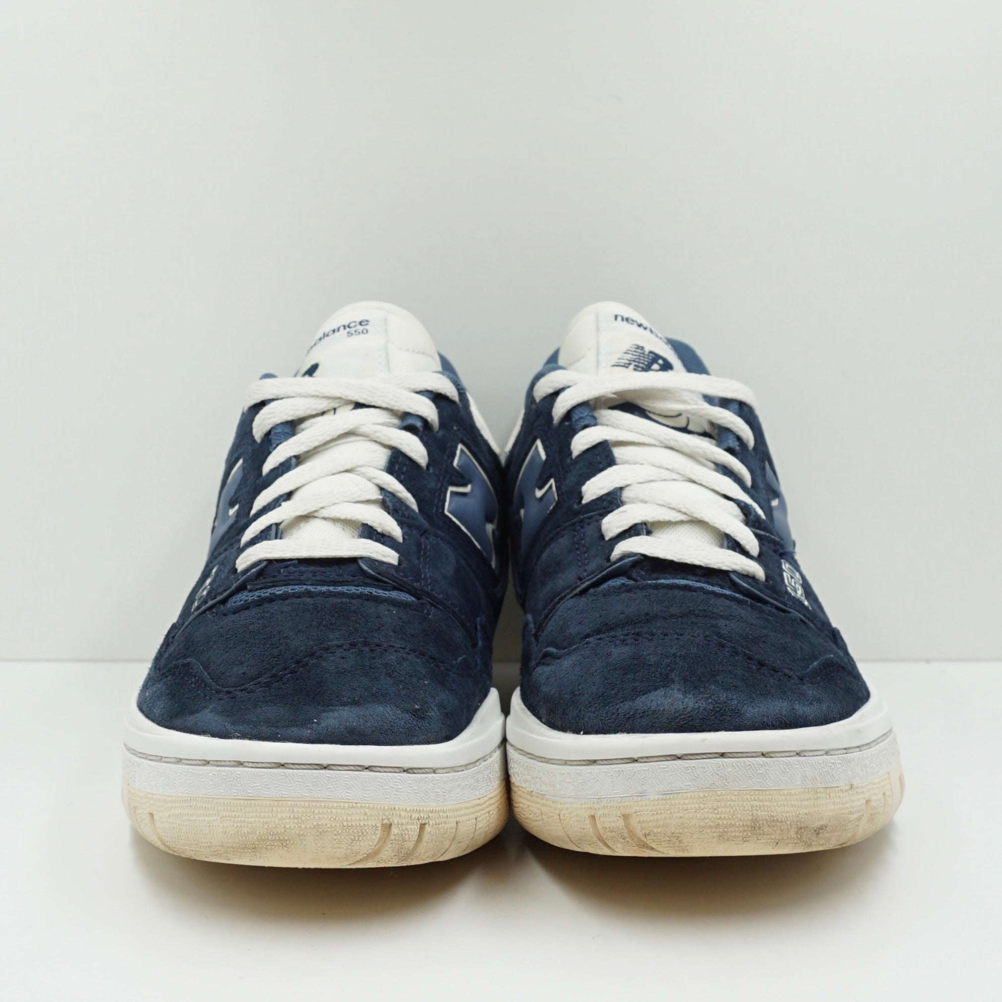 New Balance 550 Natural Indigo Suede