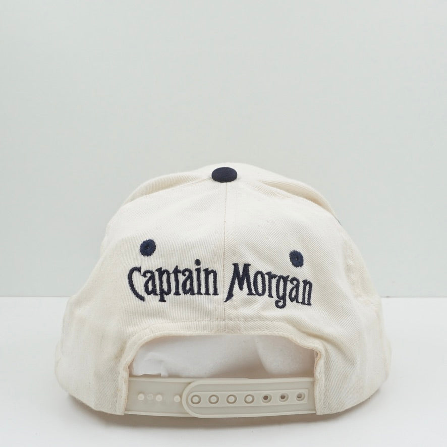Captain Morgan Beige Navy Adjustable Cap