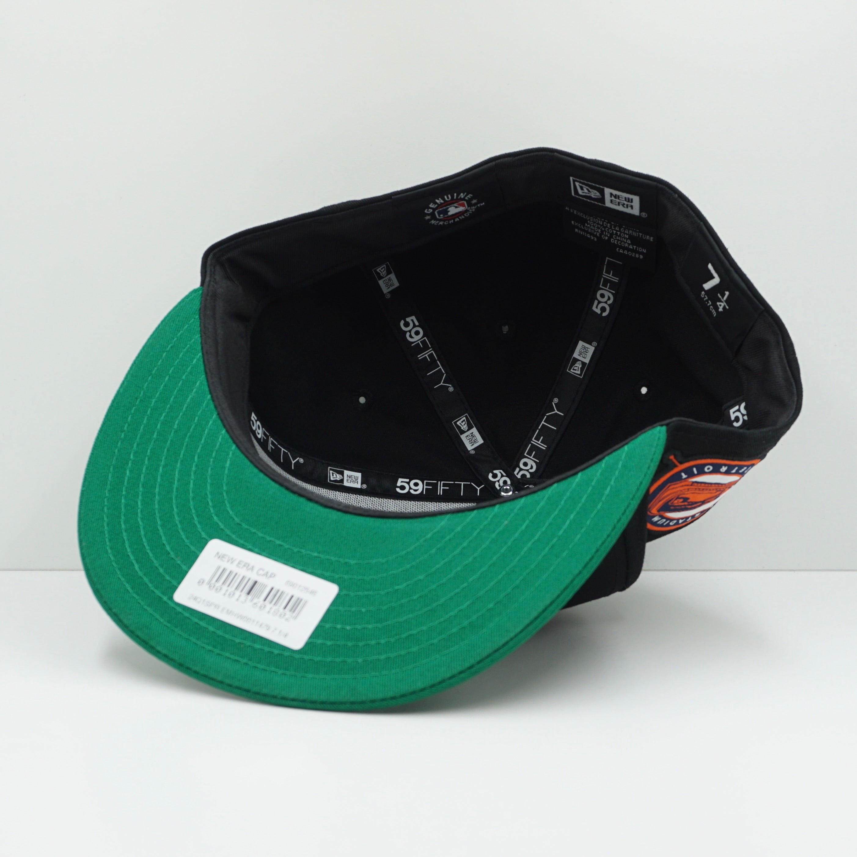 New Era Detroit Tigers Black/Green Fitted Cap