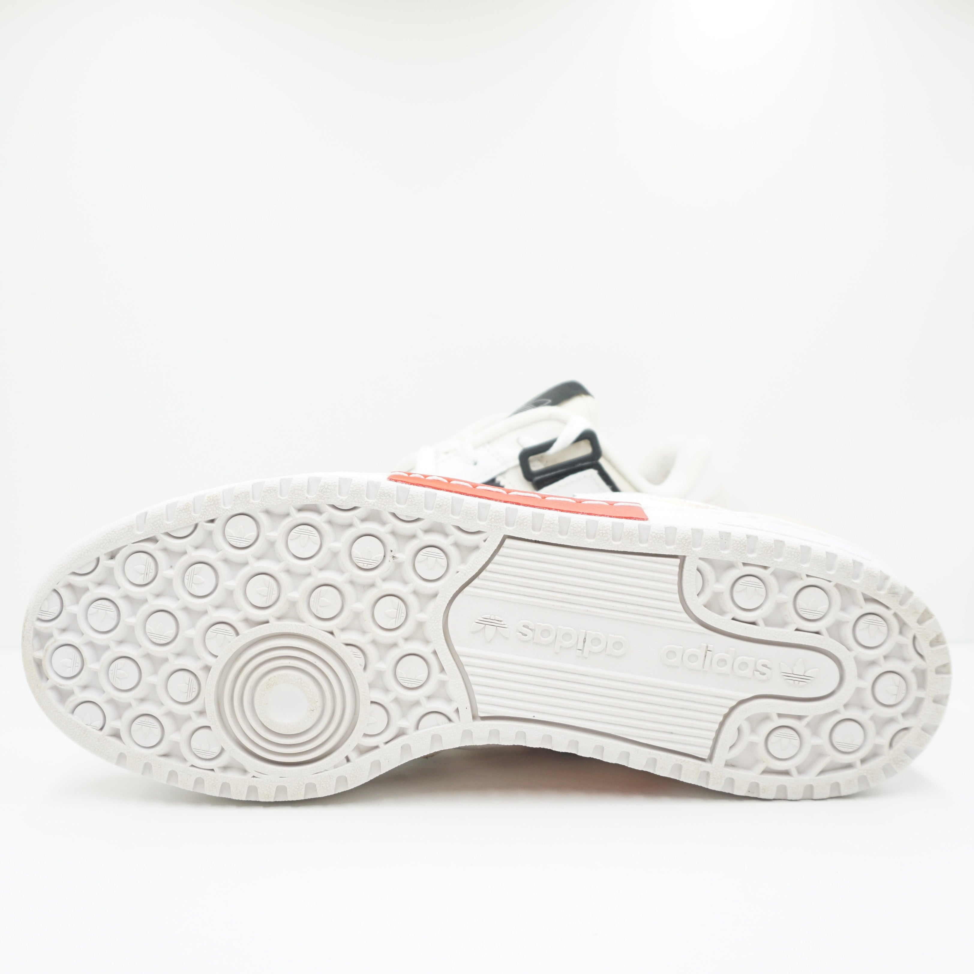 Adidas Forum Exhibit Low White Vivid Red