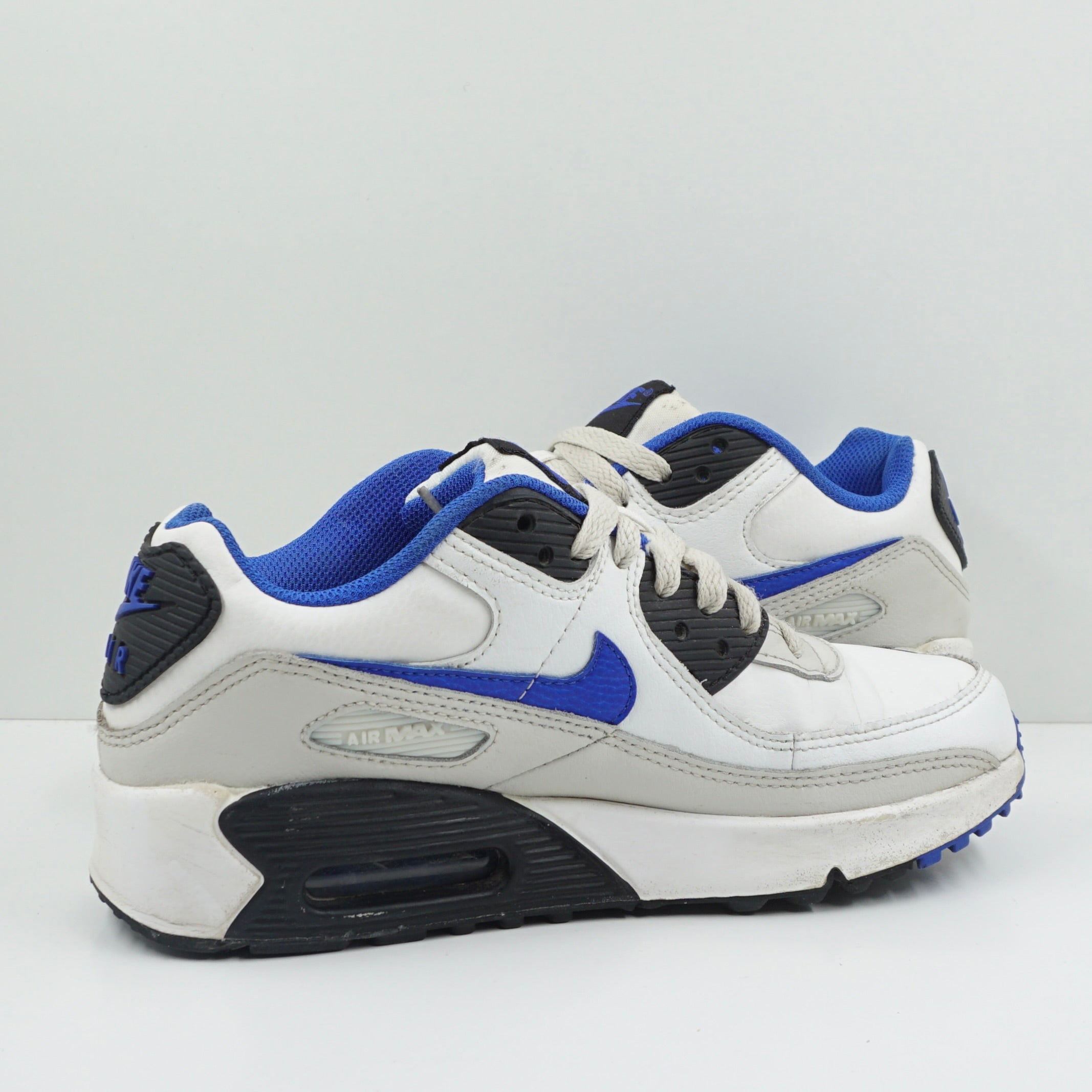 Nike Air Max 90 LTR White Racer Blue Light Bone (GS)