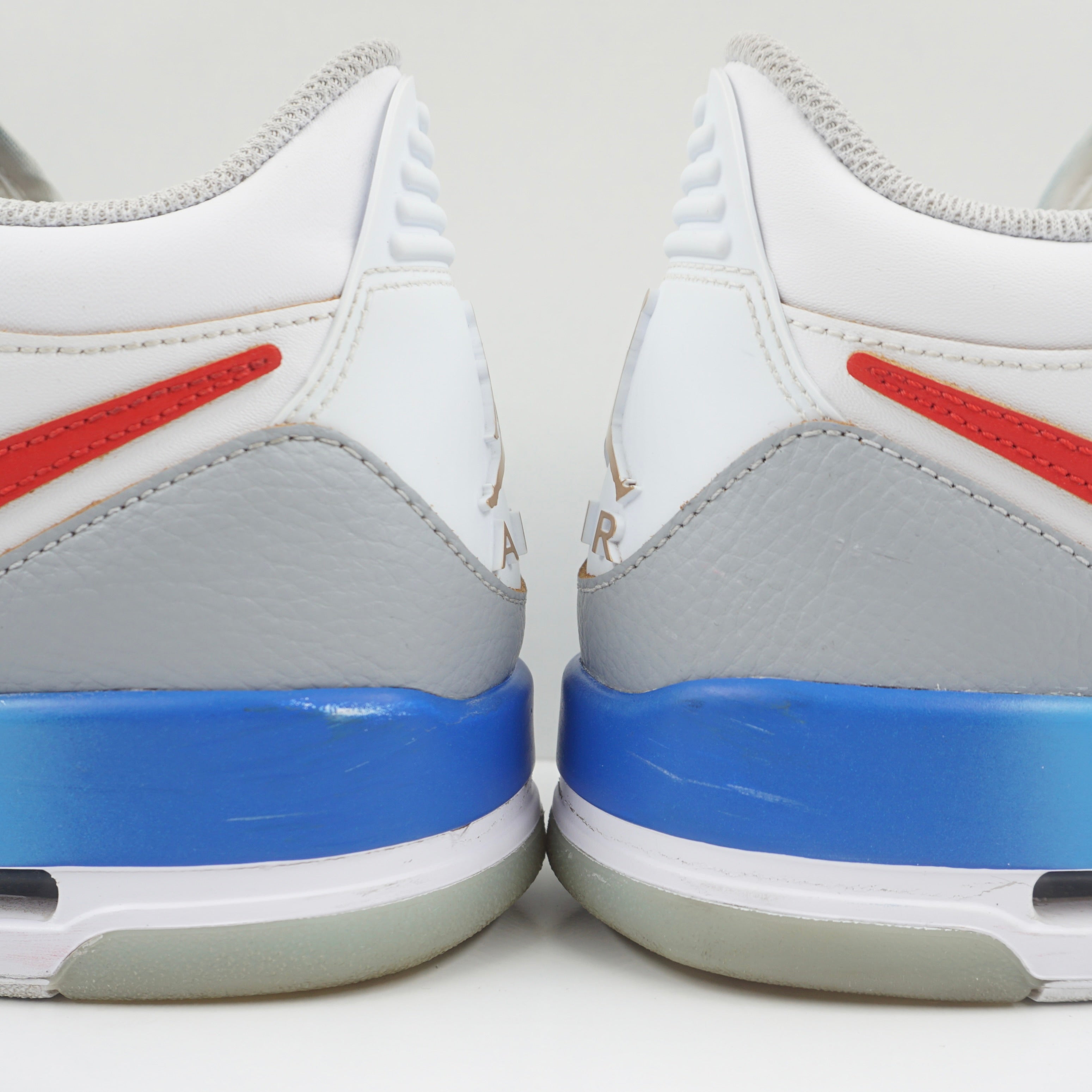 Jordan Legacy 312 Low White Game Royal University Red