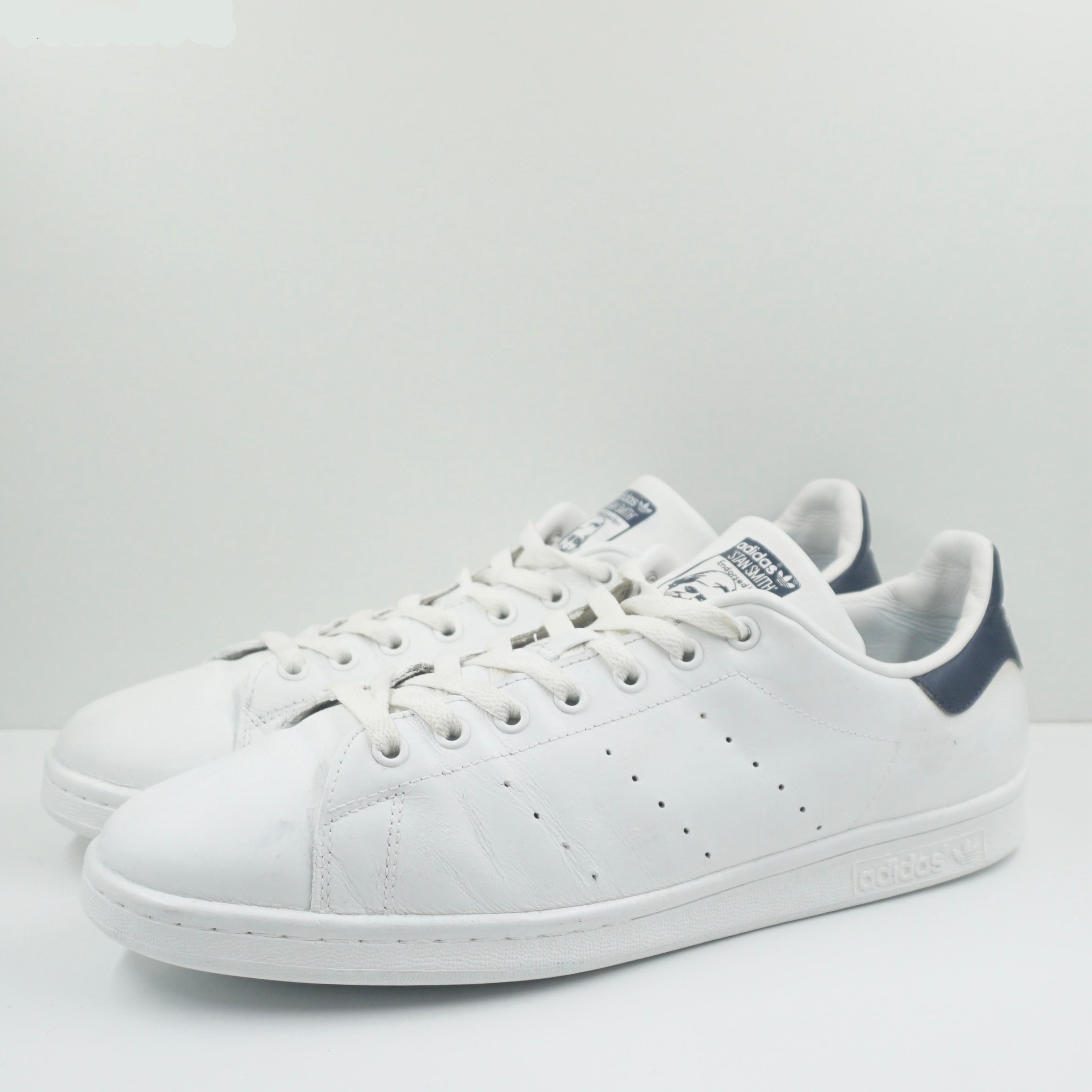 Adidas Stan Smith Core White New Navy
