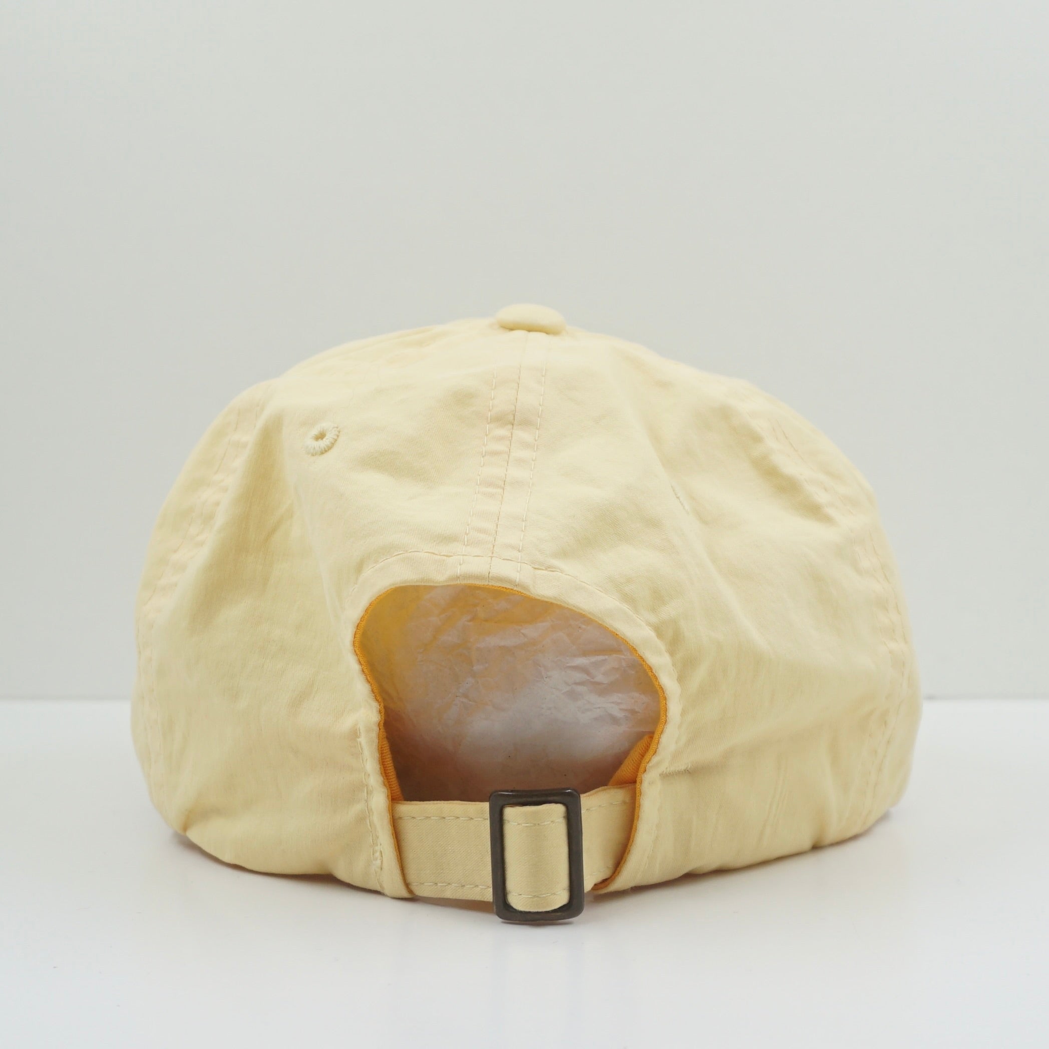 Stussy Old English Logo Yellow Adjustable Cap