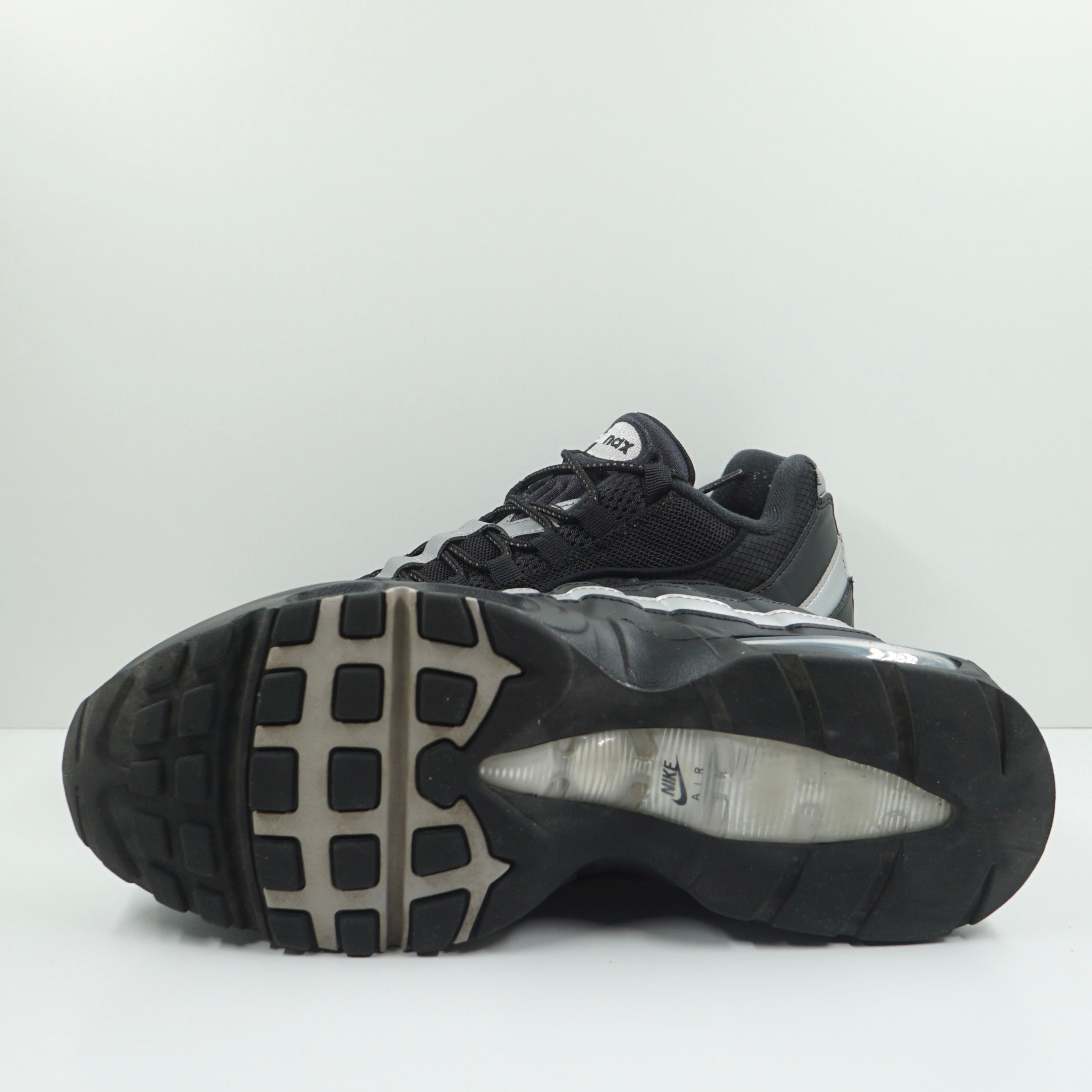 Nike Air Max 95 OG Big Bubble Black White Metallic Silver