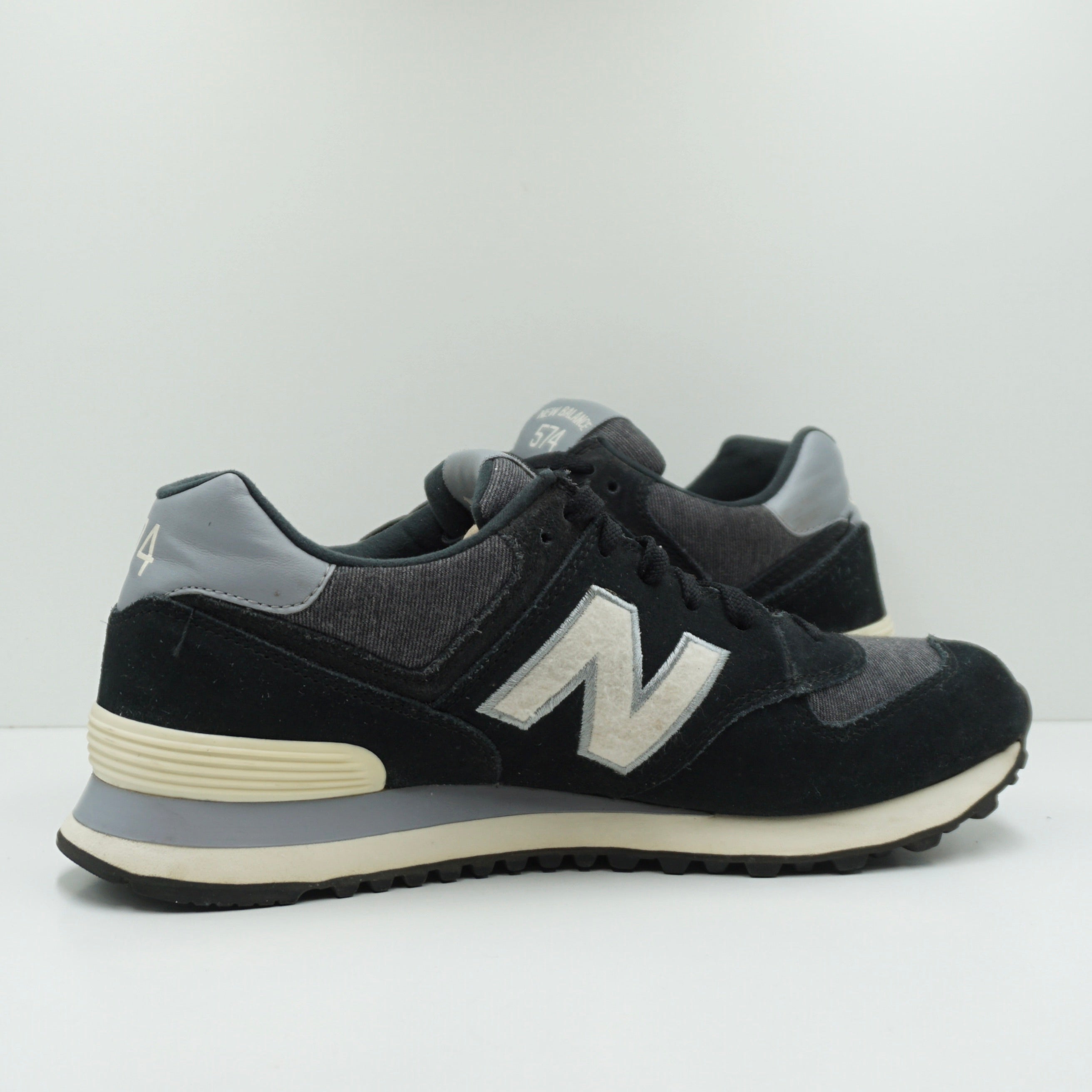 New Balance 574 Black Grey (W)