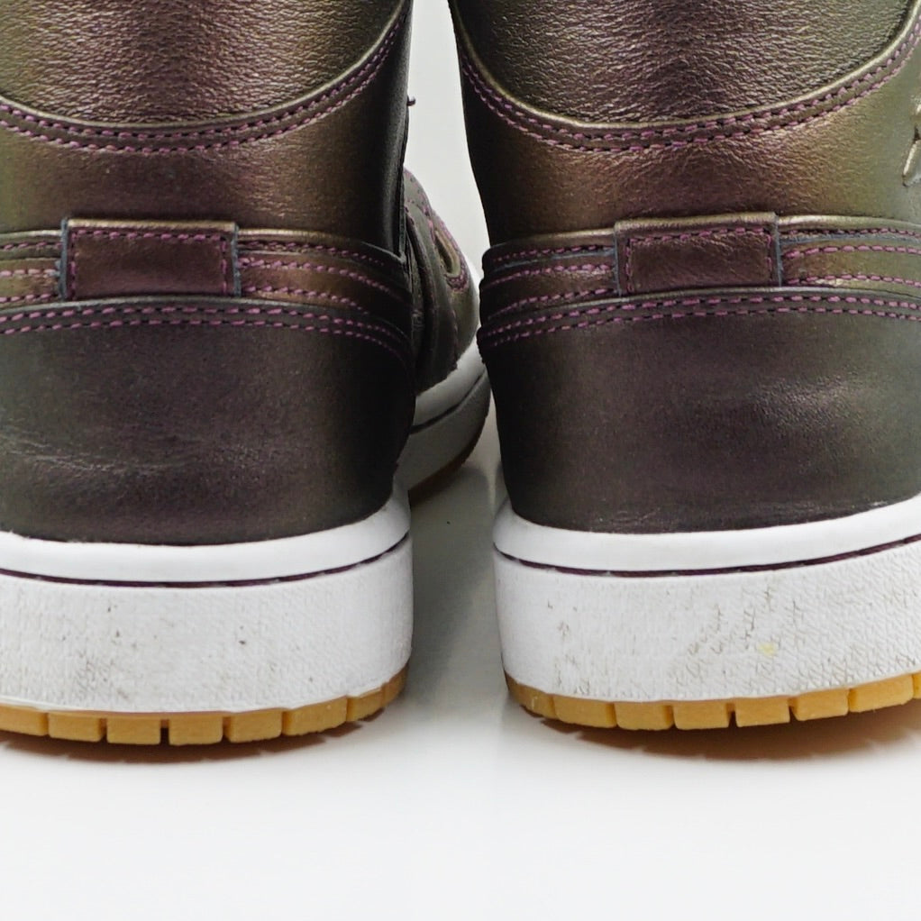 Jordan 1 Mid Nouveau Deep Burgundy Gum