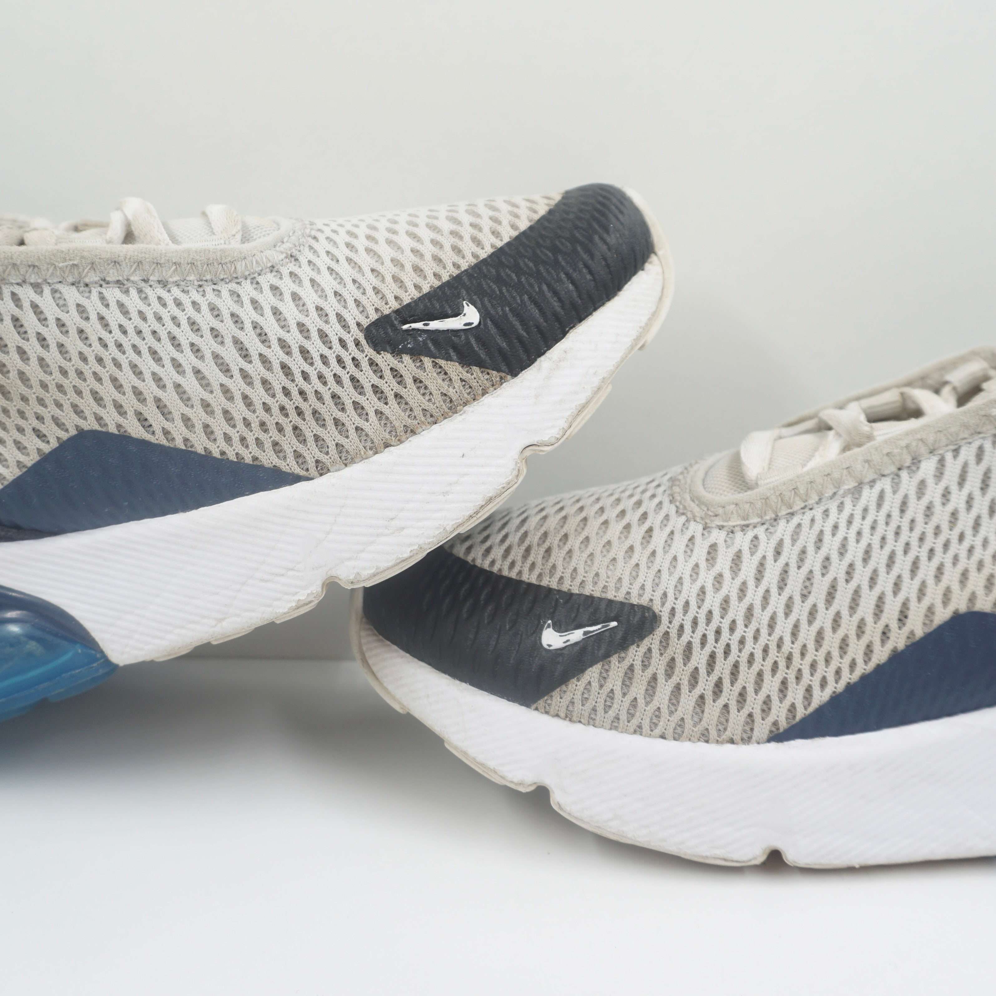 Nike Air Max 270 Football Grey Thunder Blue (PS)