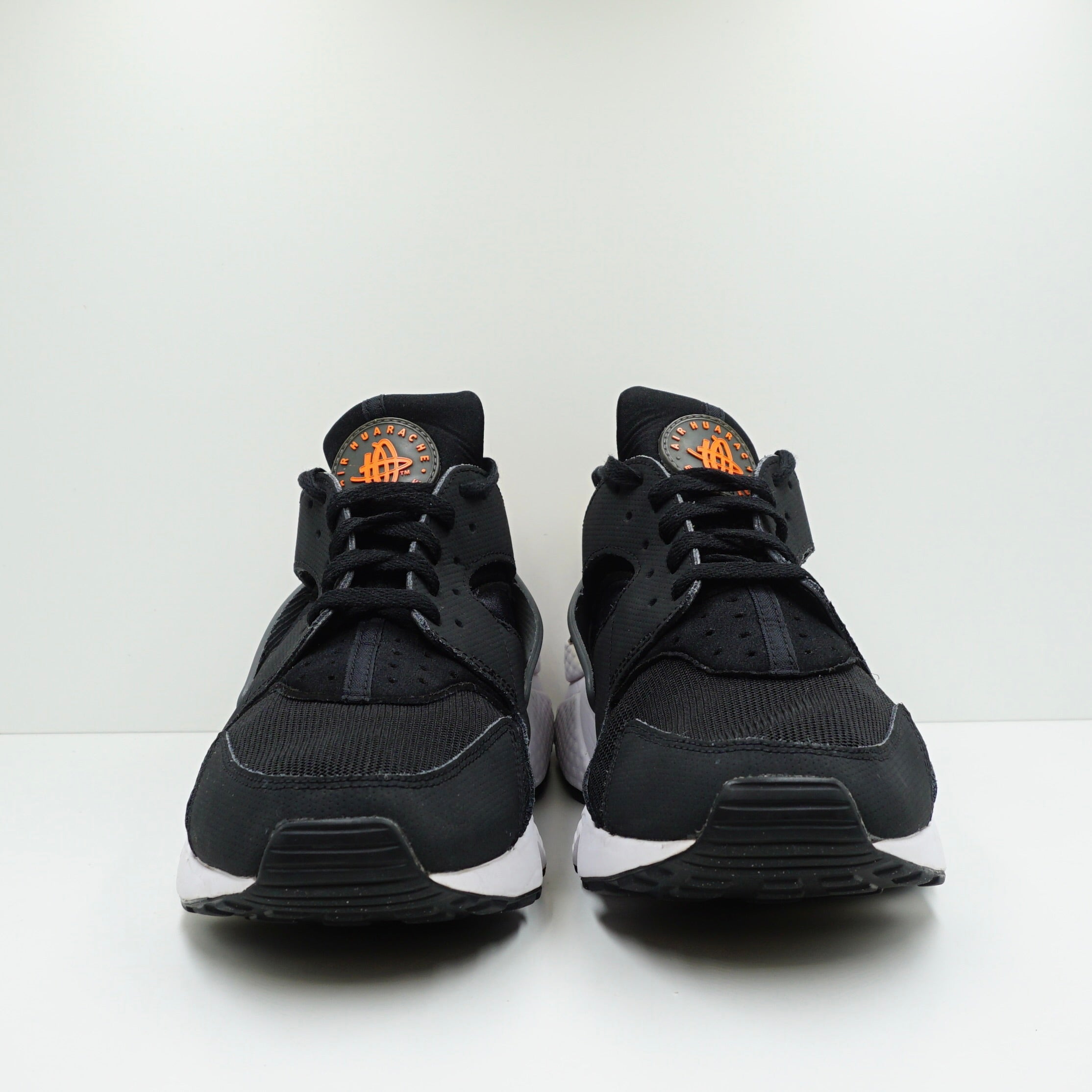 Nike Air Huarache Black Safety Orange