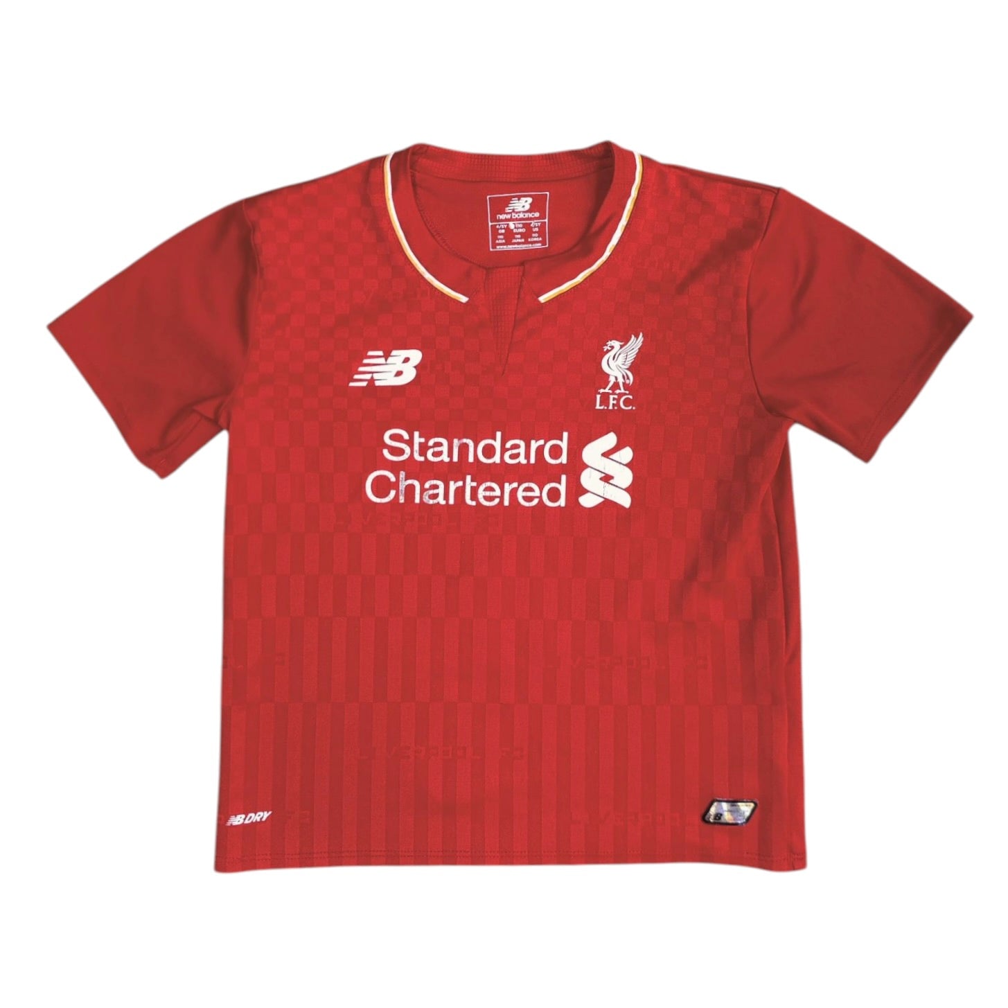 New Balance Liverpool 2015/2016 Julius #8 Football Jersey (Youth)