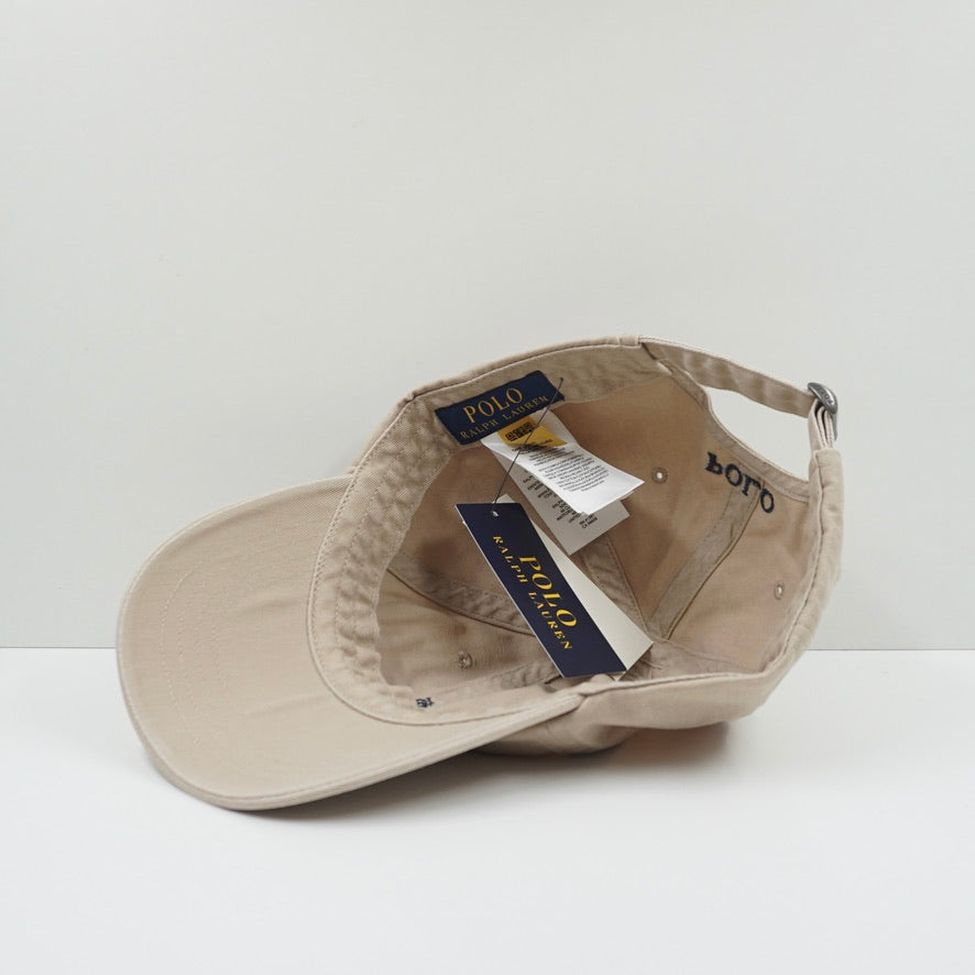 Ralph Lauren Polo Beige Adjustable Cap