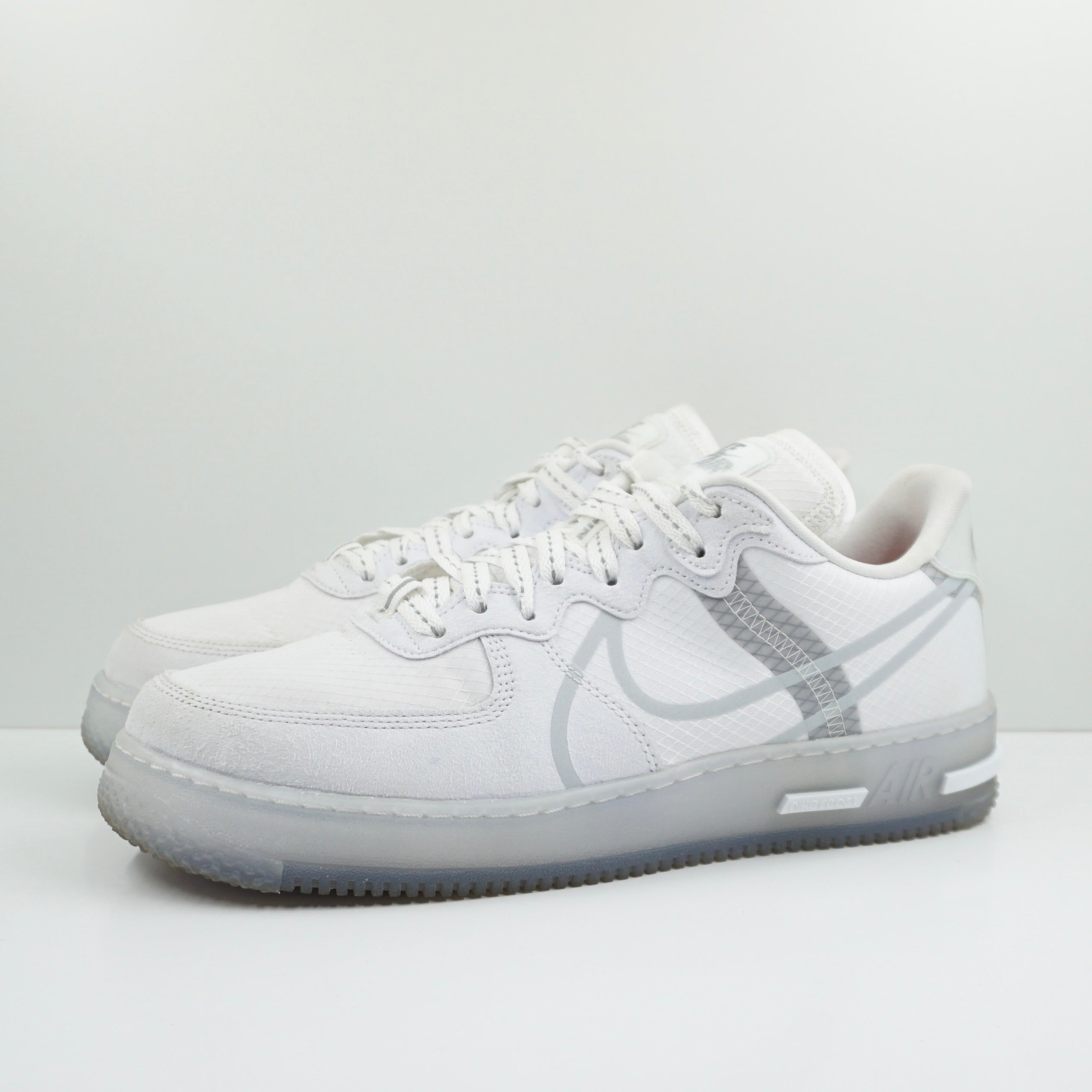 Nike Air Force 1 React White Light Bone
