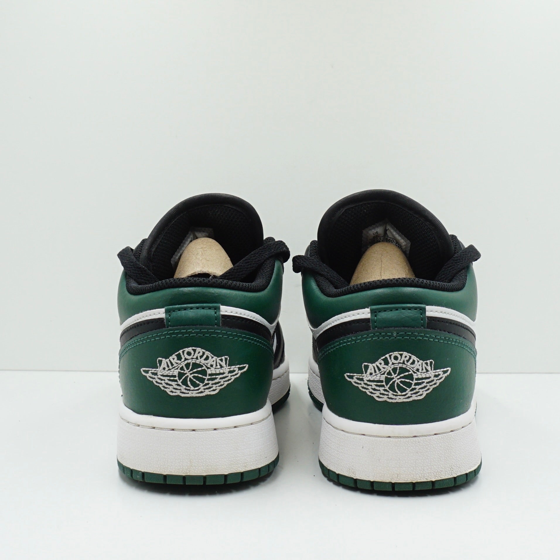 Jordan 1 Low Green Toe (GS)