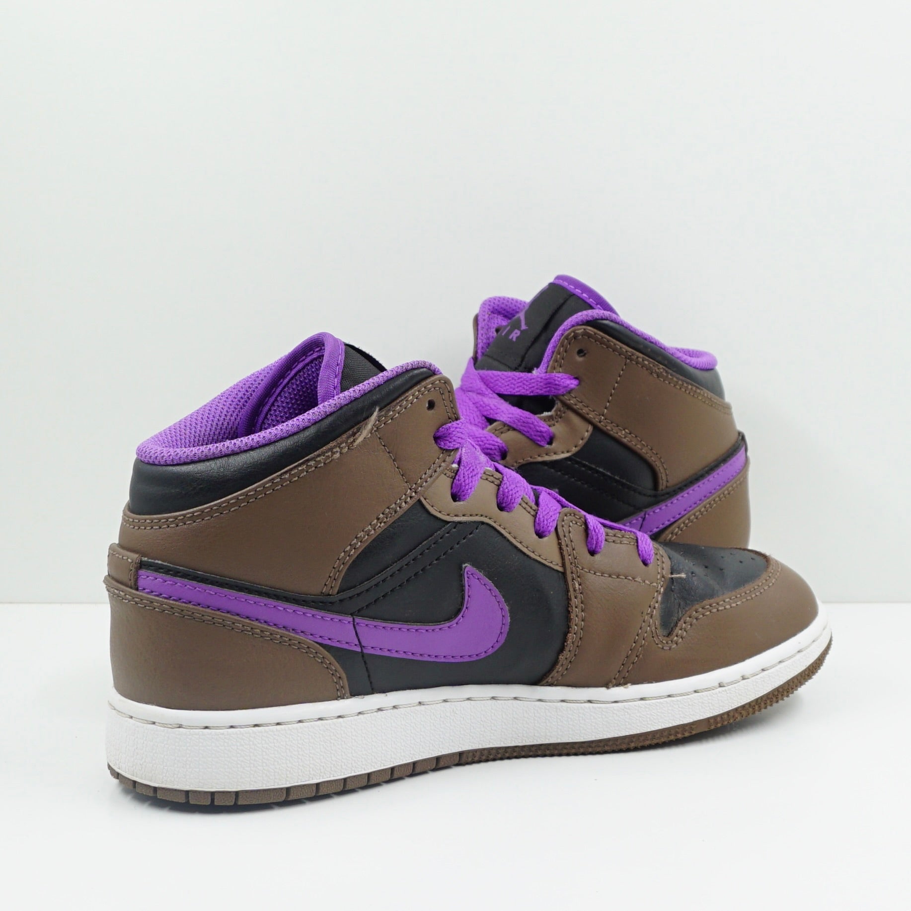 Jordan 1 Mid Purple Mocha (GS)