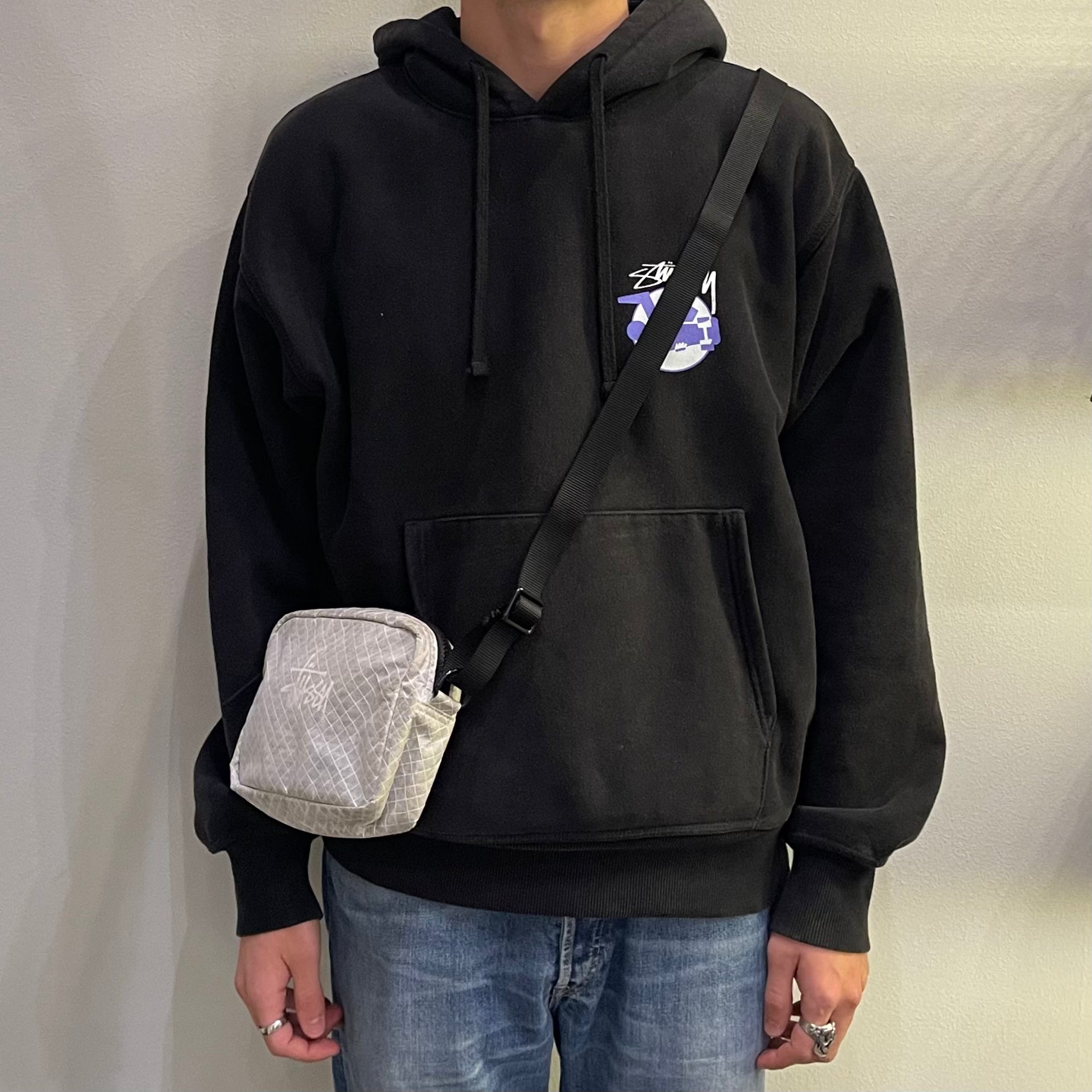 Stussy Ripstop Overlay Size Bag
