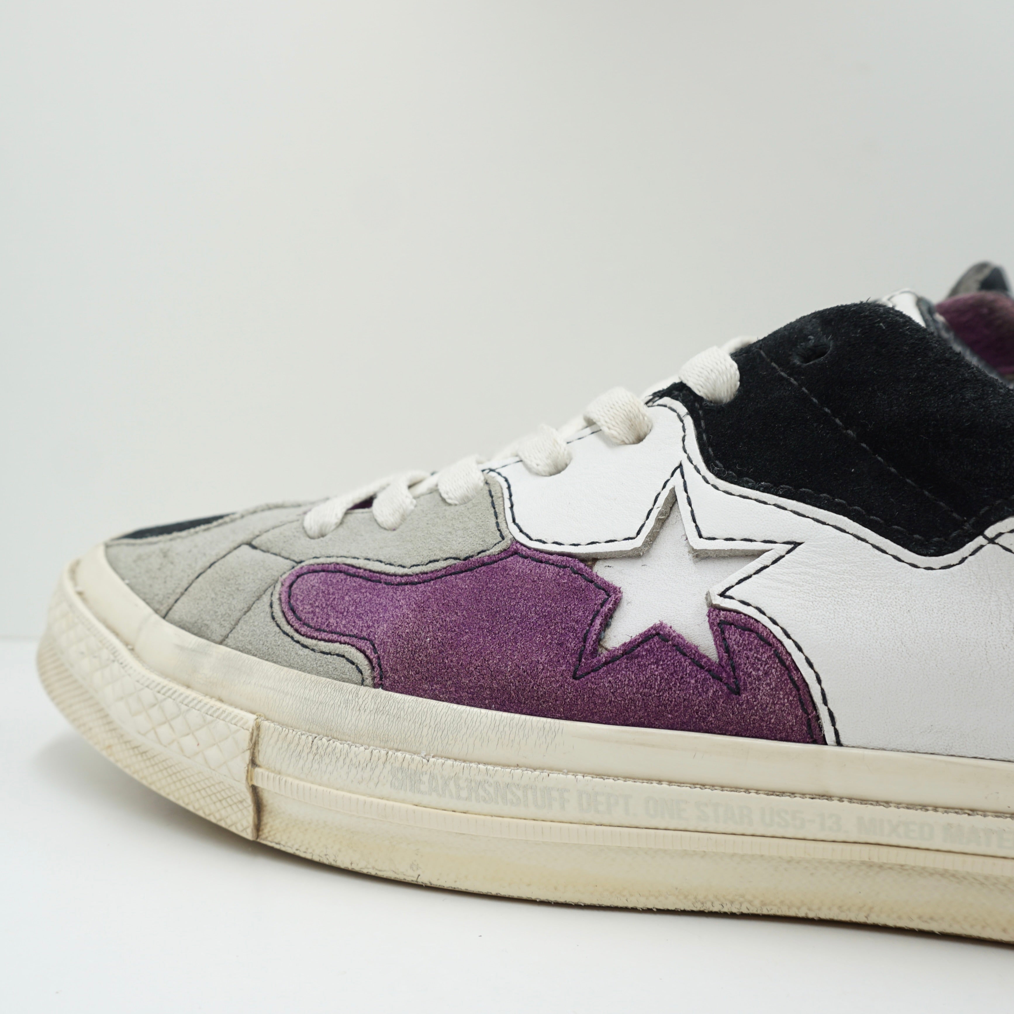 Converse One Star x Sneakersnstuff Camo Purple