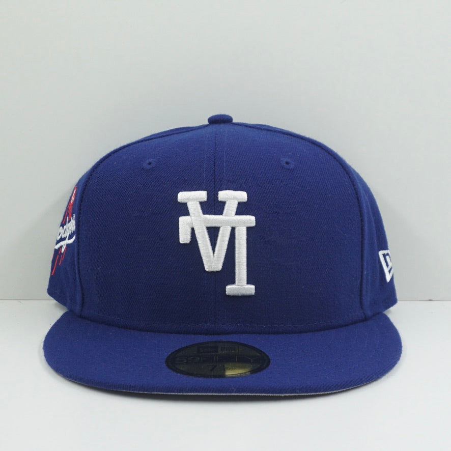 New Era Los Angeles Dodgers Upside Down Blue Fitted Cap