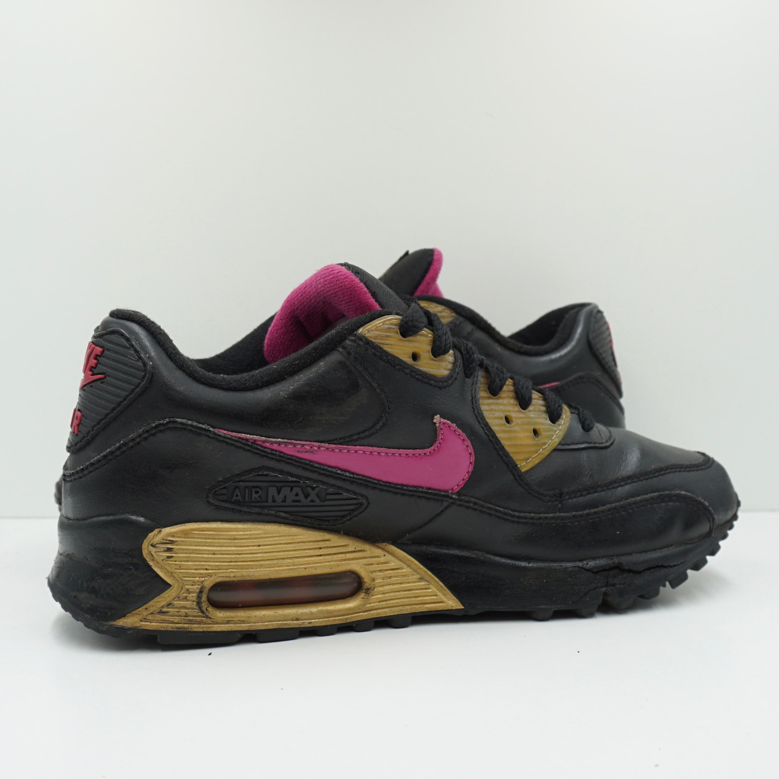 Nike Air Max 90 CL Black Fire Pink (GS)
