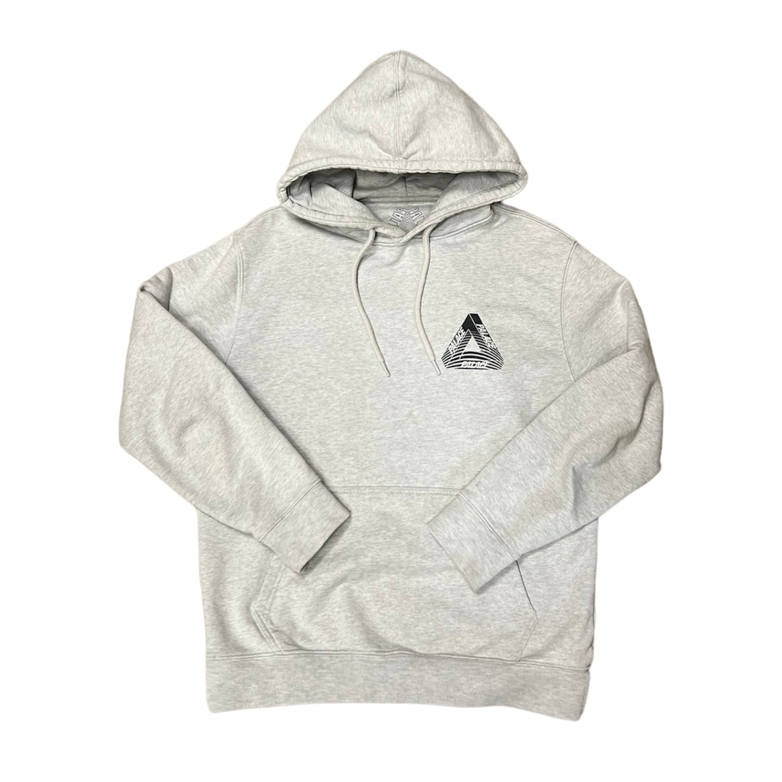 Palace SS22 Fallen City Grey Marl Hoodie