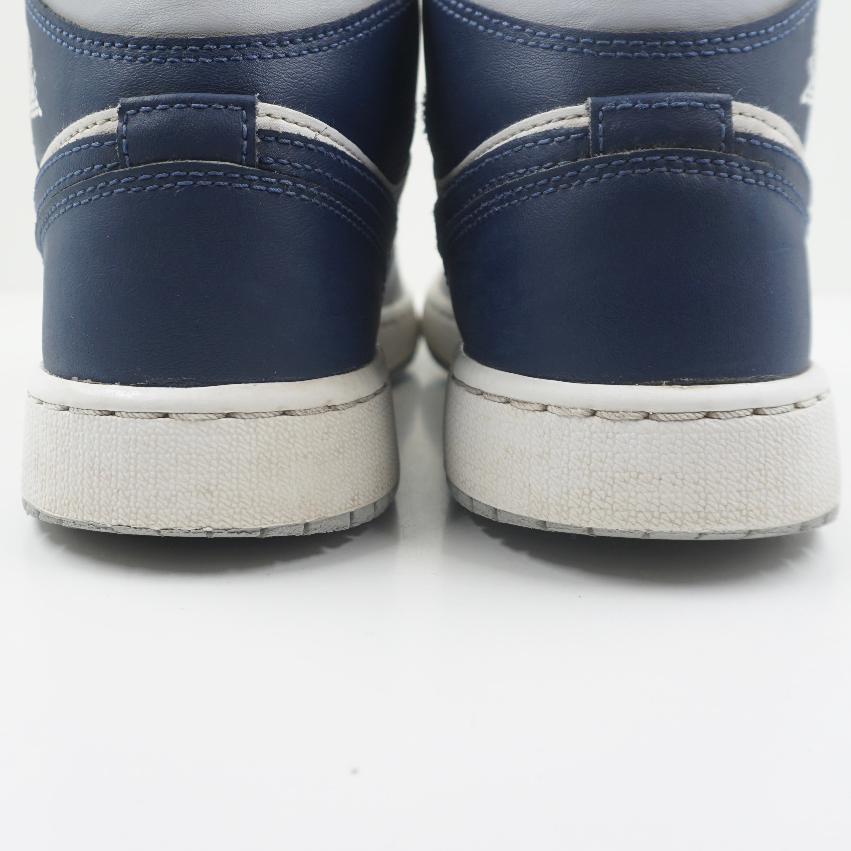 Jordan 1 Mid Wolf Grey Midnight Navy (GS)