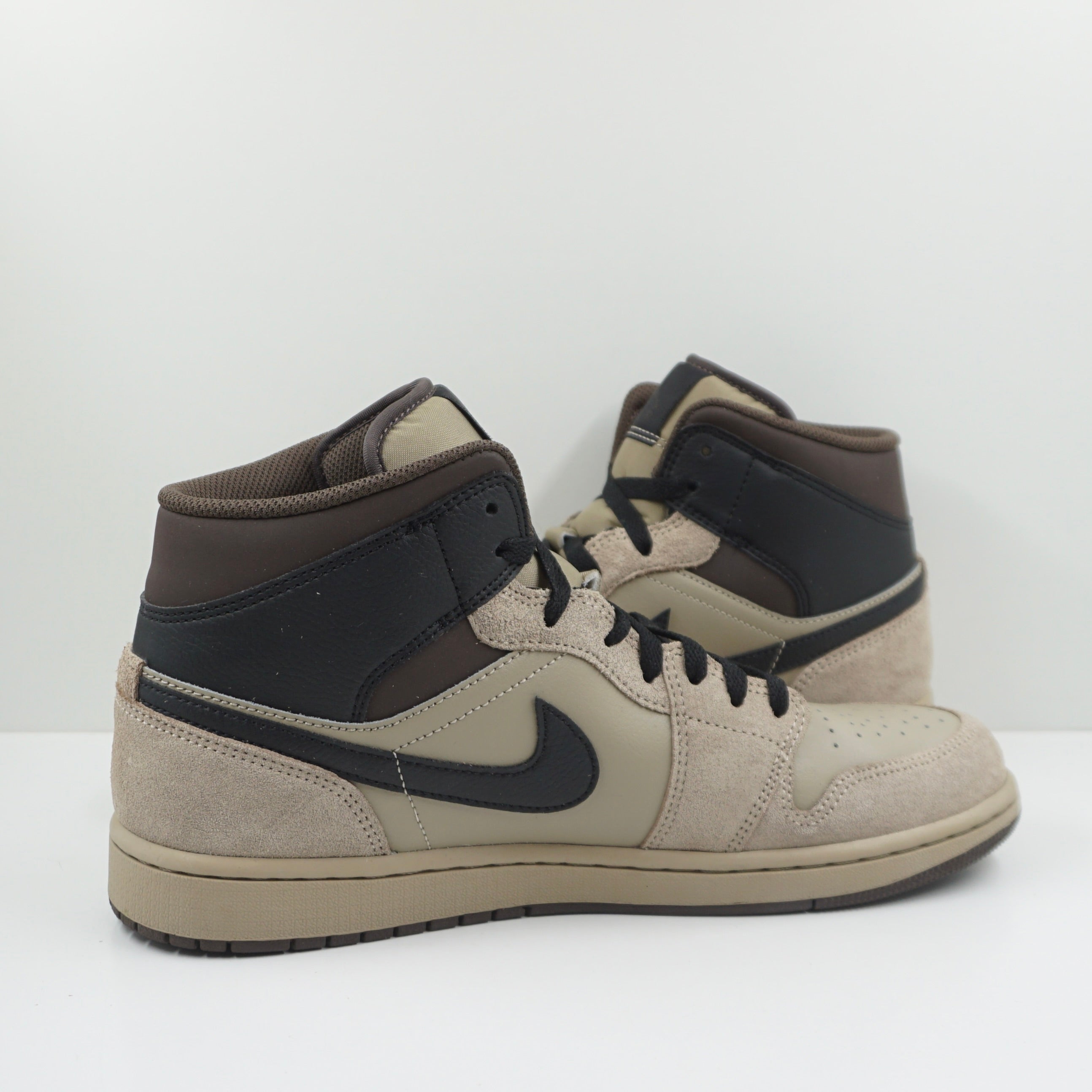 Jordan 1 Mid Khaki Baroque Brown