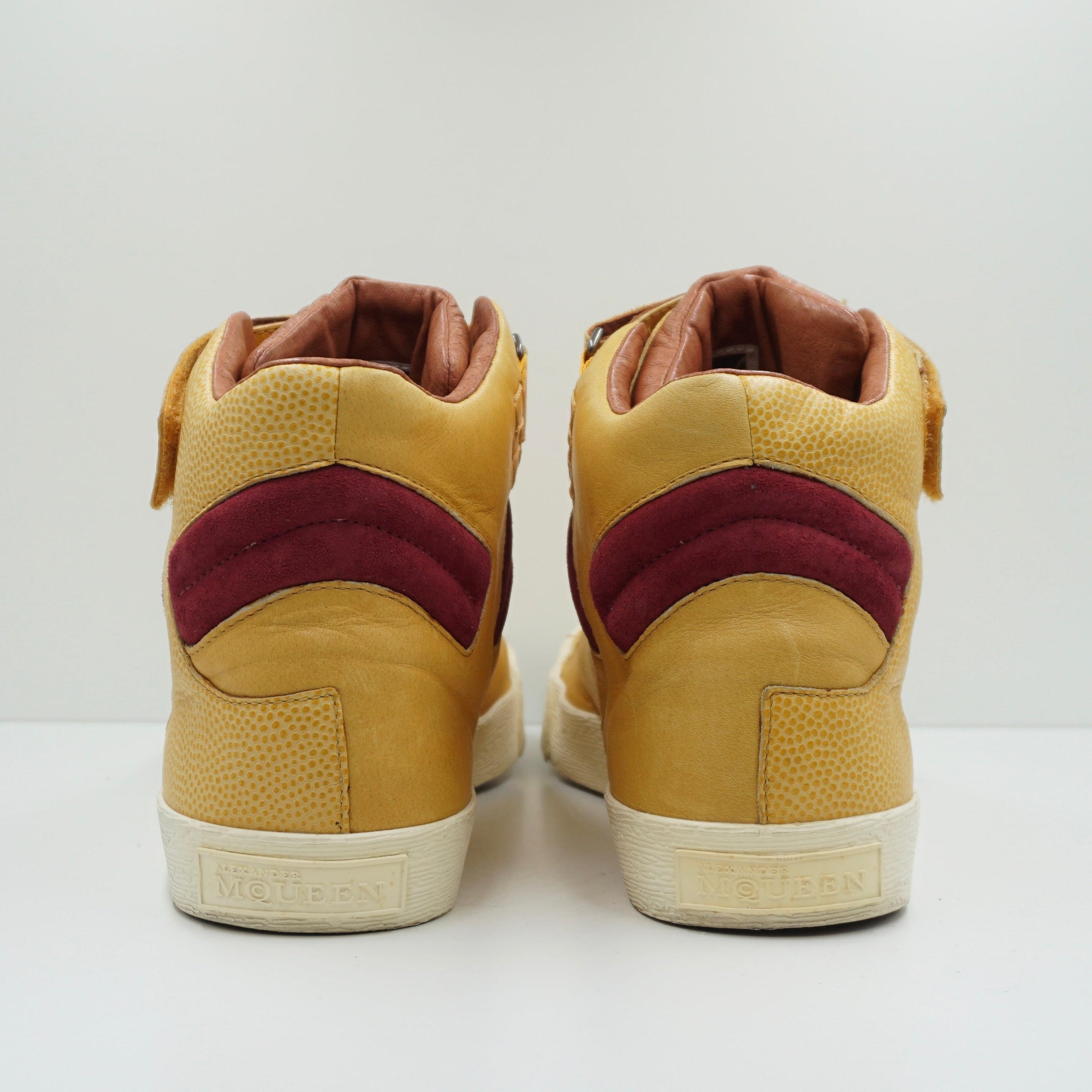 Puma x Alexander McQueen Yellow Hi top Sample