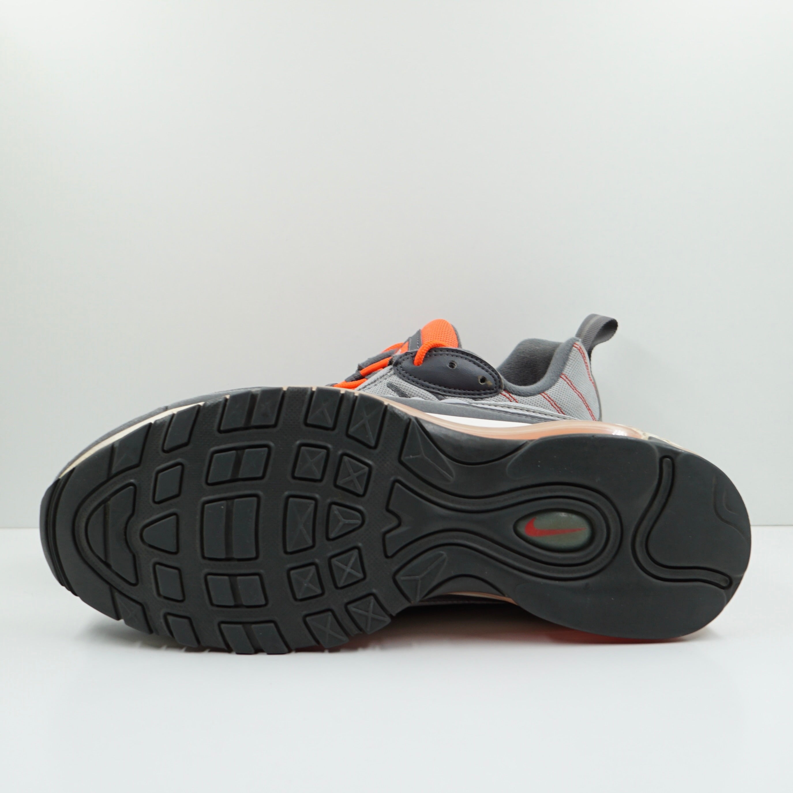 Nike Air Max 98 Wolf Grey Total Crimson