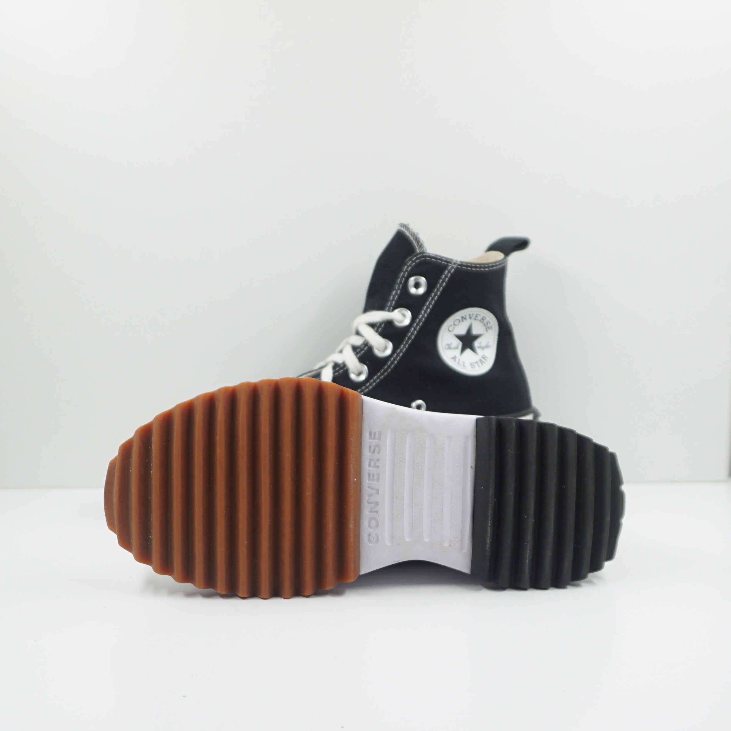 Converse Run Star Hike Hi Black White Gum