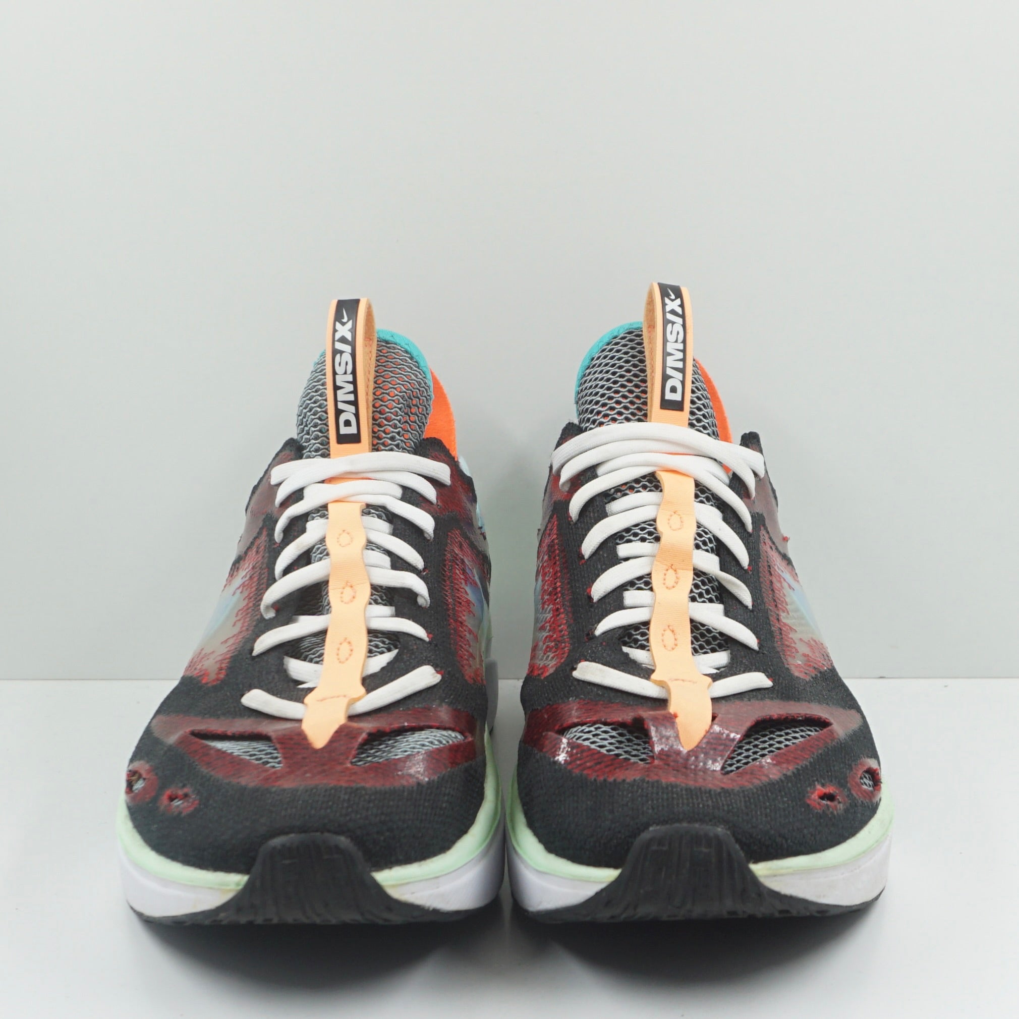 Nike Dmnsix N110 Flyknit Black Blue Hero University Red