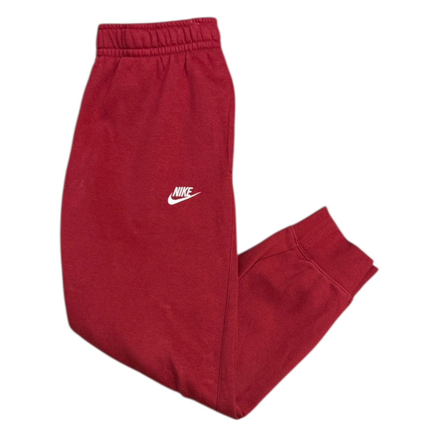 Nike Sportswear Club Fleece Red Sweatpants