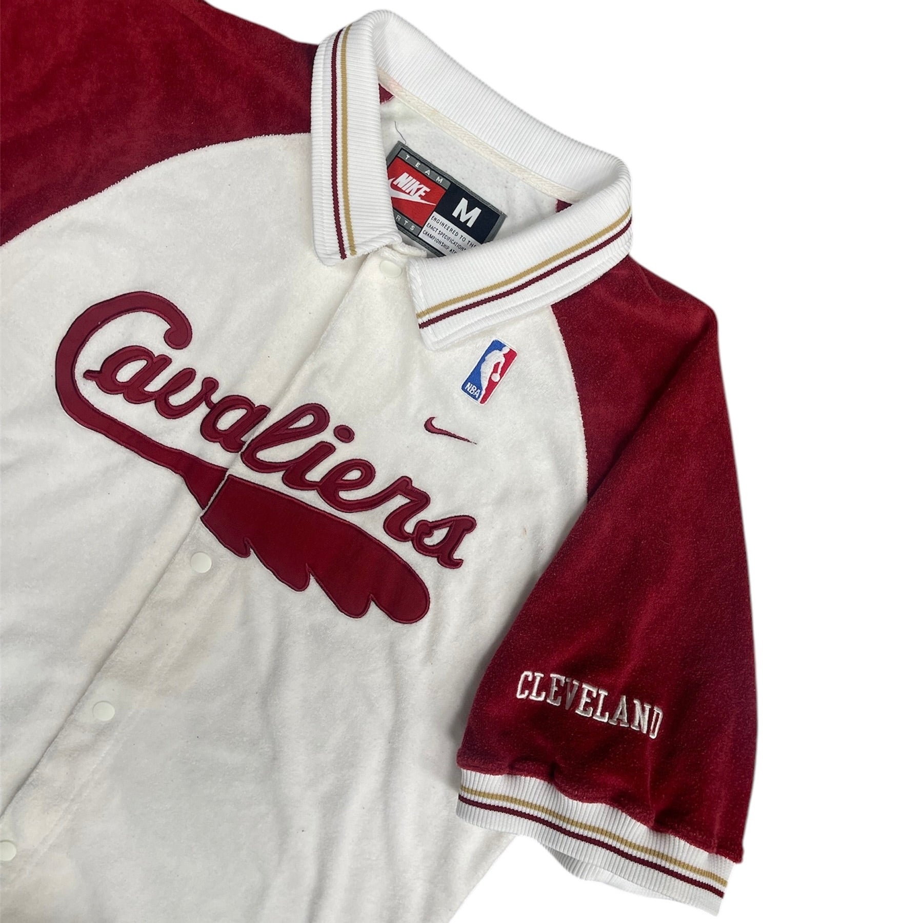 Nike Cleveland Cavaliers NBA Terry Cloth Warm Up Shirt