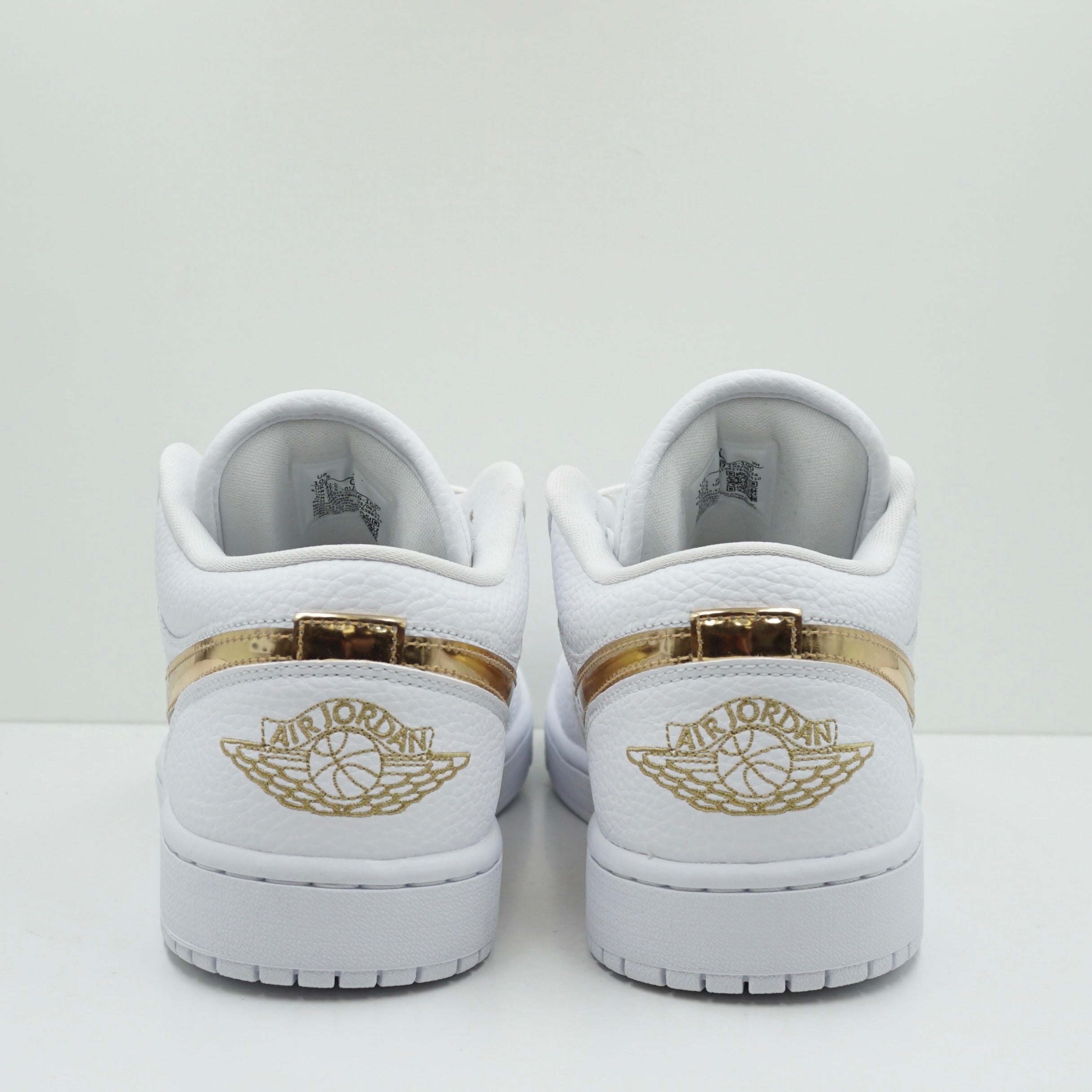 Jordan 1 Low White Metallic Gold (W)