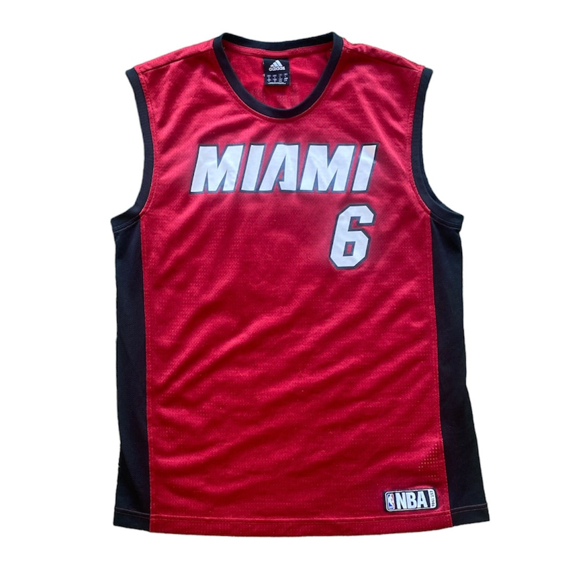 Adidas Miami Heat Lebron James Basketball Fan Jersey