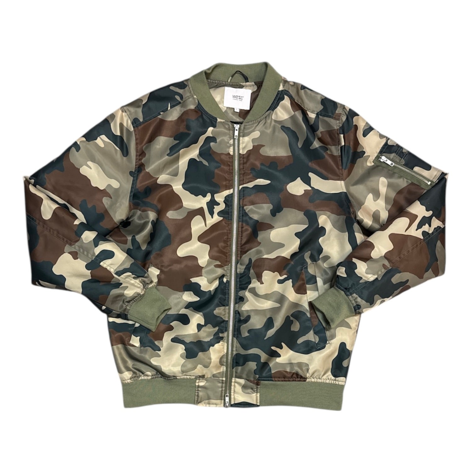 Wesc Camoflauge Bomber Jacket