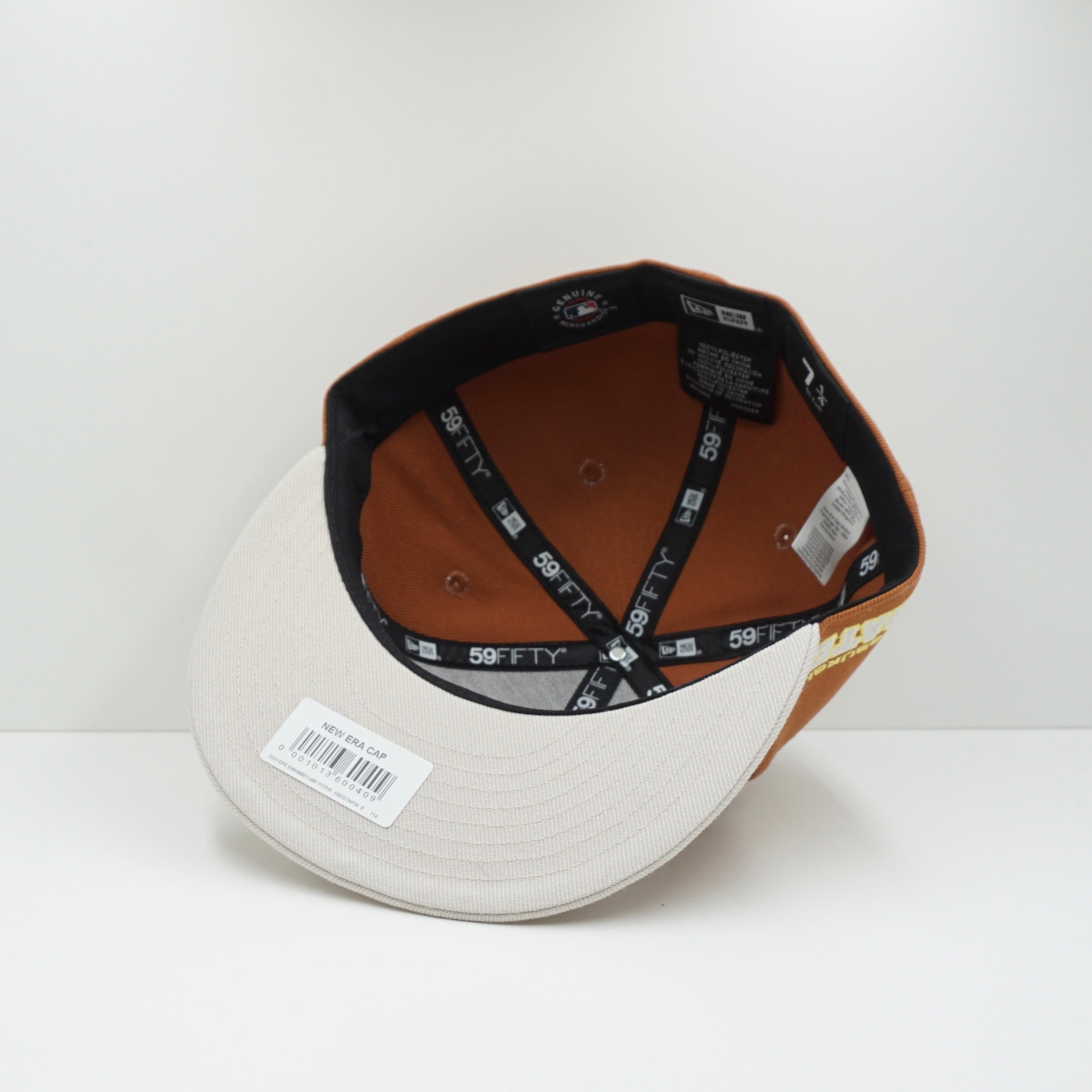 New Era Pittsburgh Pirates Brown/Beige Fitted Cap
