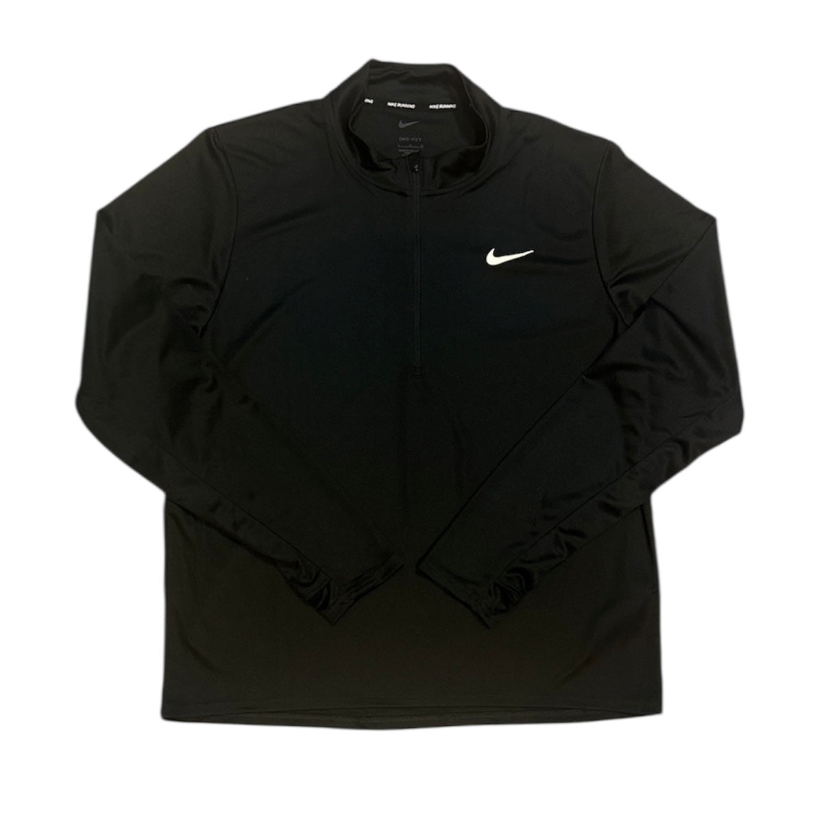 Nike Dri-Fit Pacer Black Half-Zip Long Sleeve