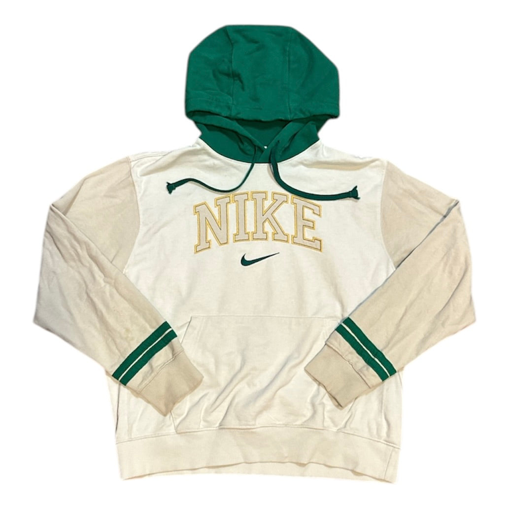 Nike Sportswear Retro Collegiate Cream Green Hoodie