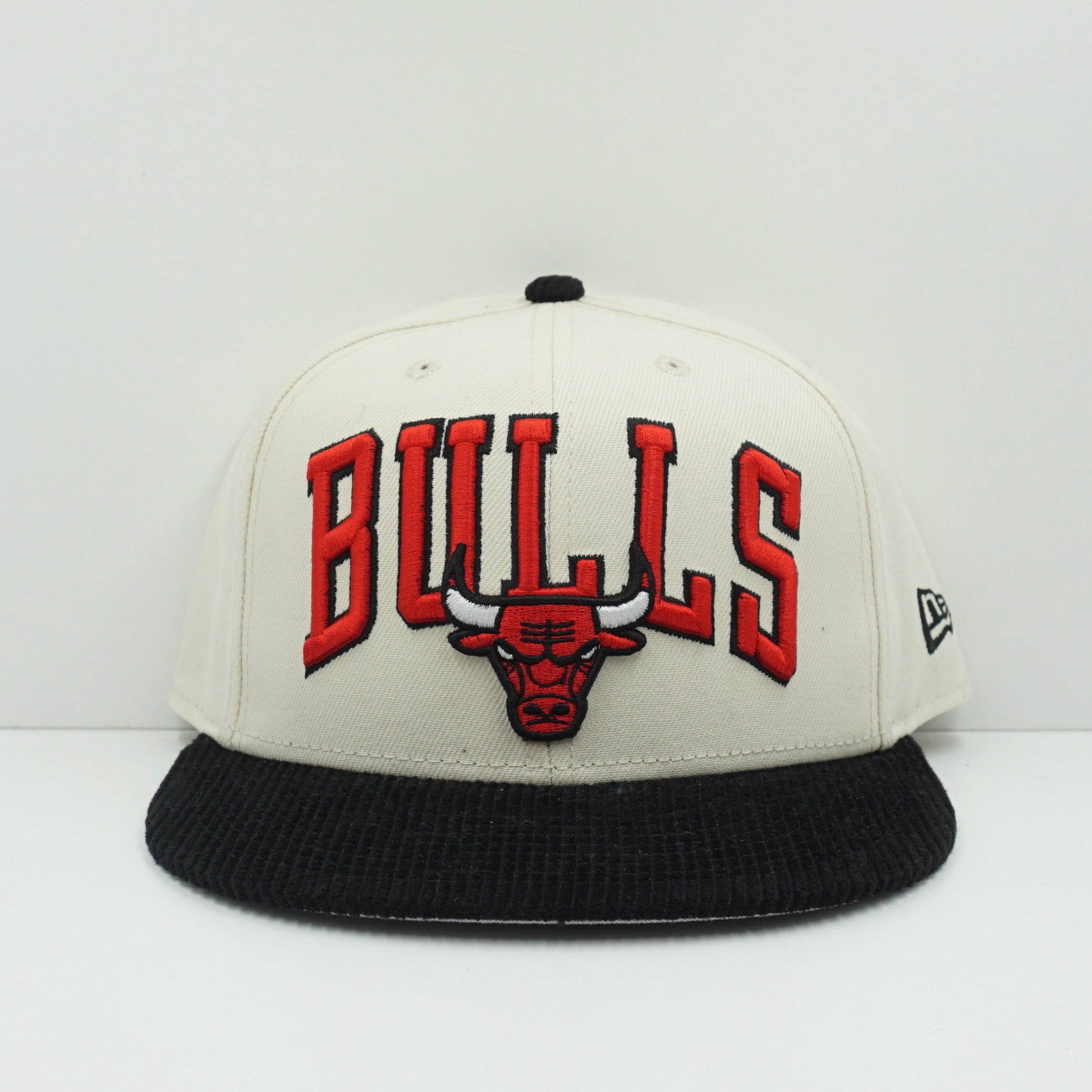 New Era Chicago Bulls Cream Grey NBA Snapback Cap