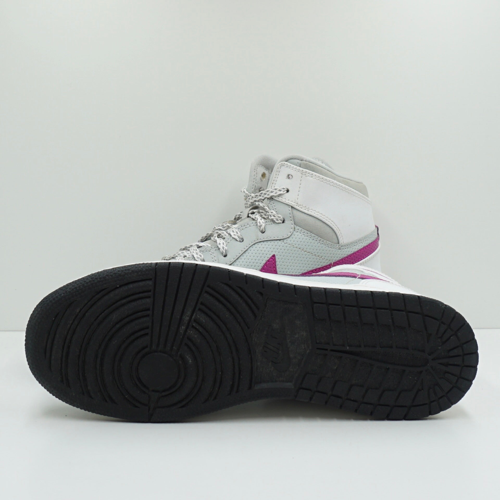 Jordan 1 Retro High Grey Mist Fuchsia Flash (GS)