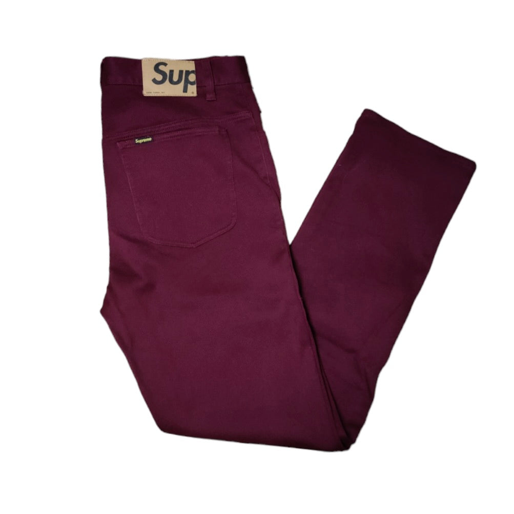 Supreme Burgundy Pants