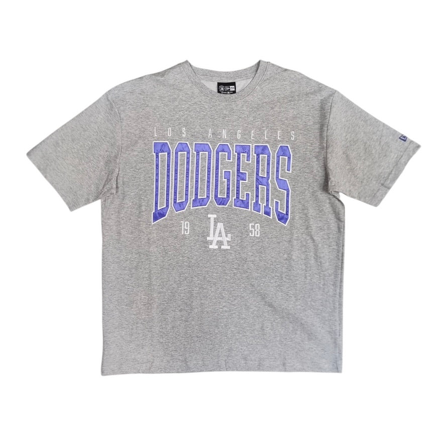 New Era Los Angeles Dodgers Grey Blue Tshirt