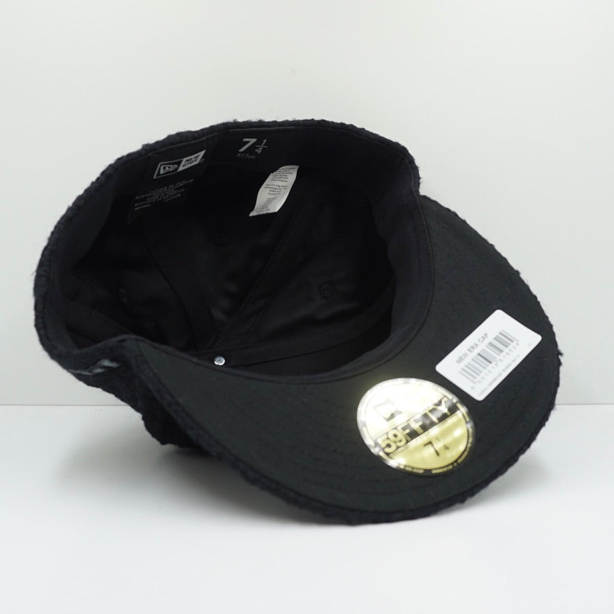New Era Black Wool Fitted Cap
