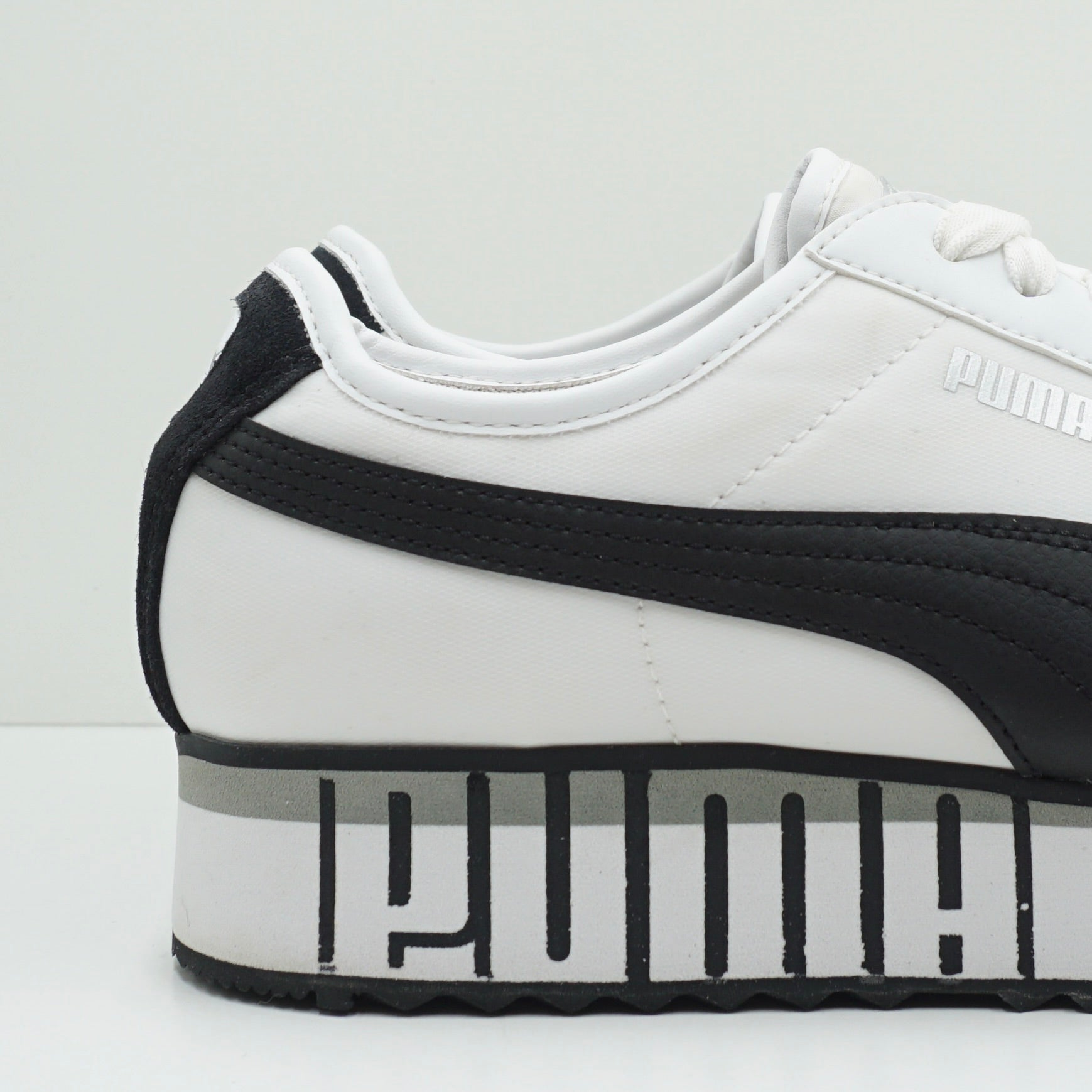 Puma Roma Amor Logo White Black (W)