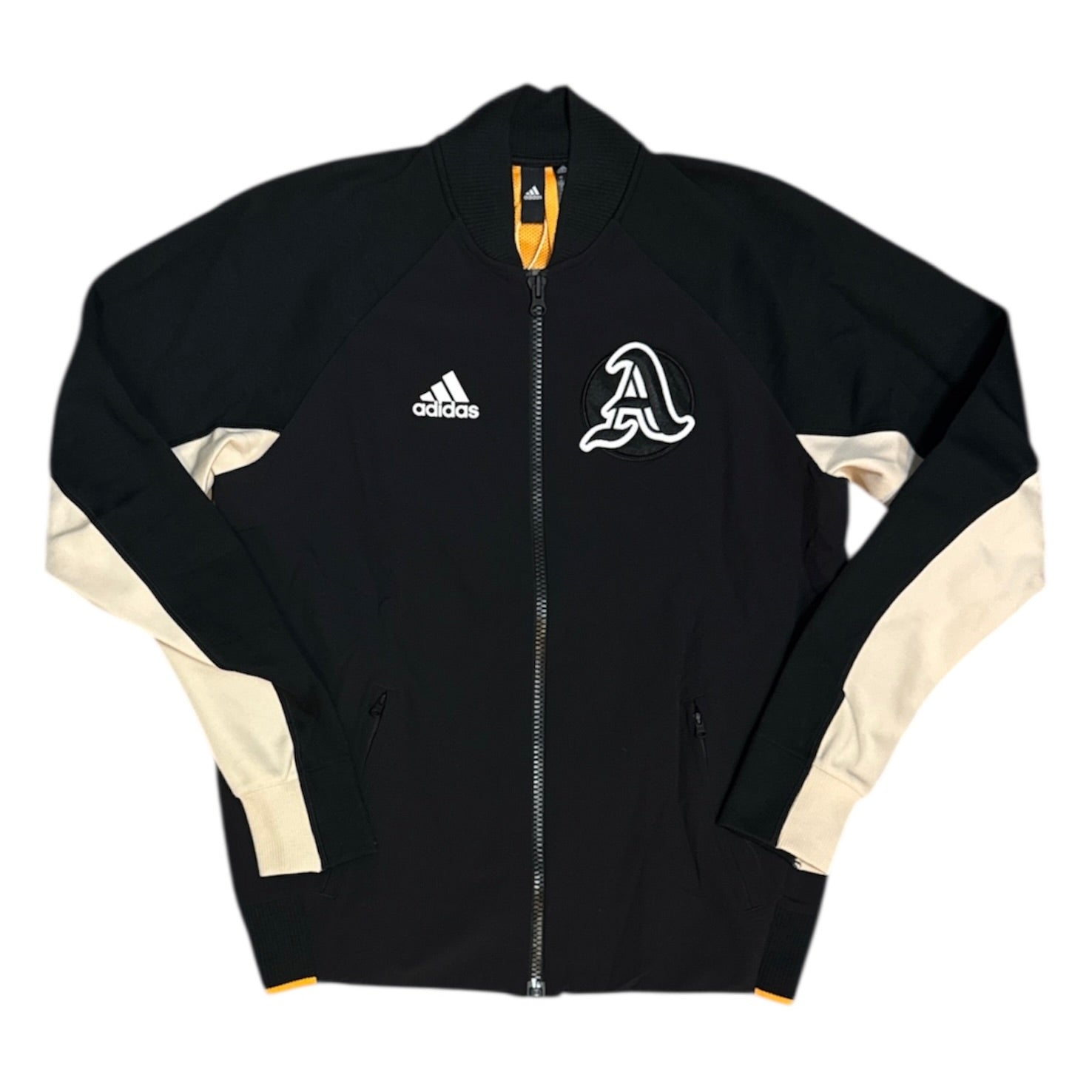 Adidas VRCT Black White Orange Training Jacket