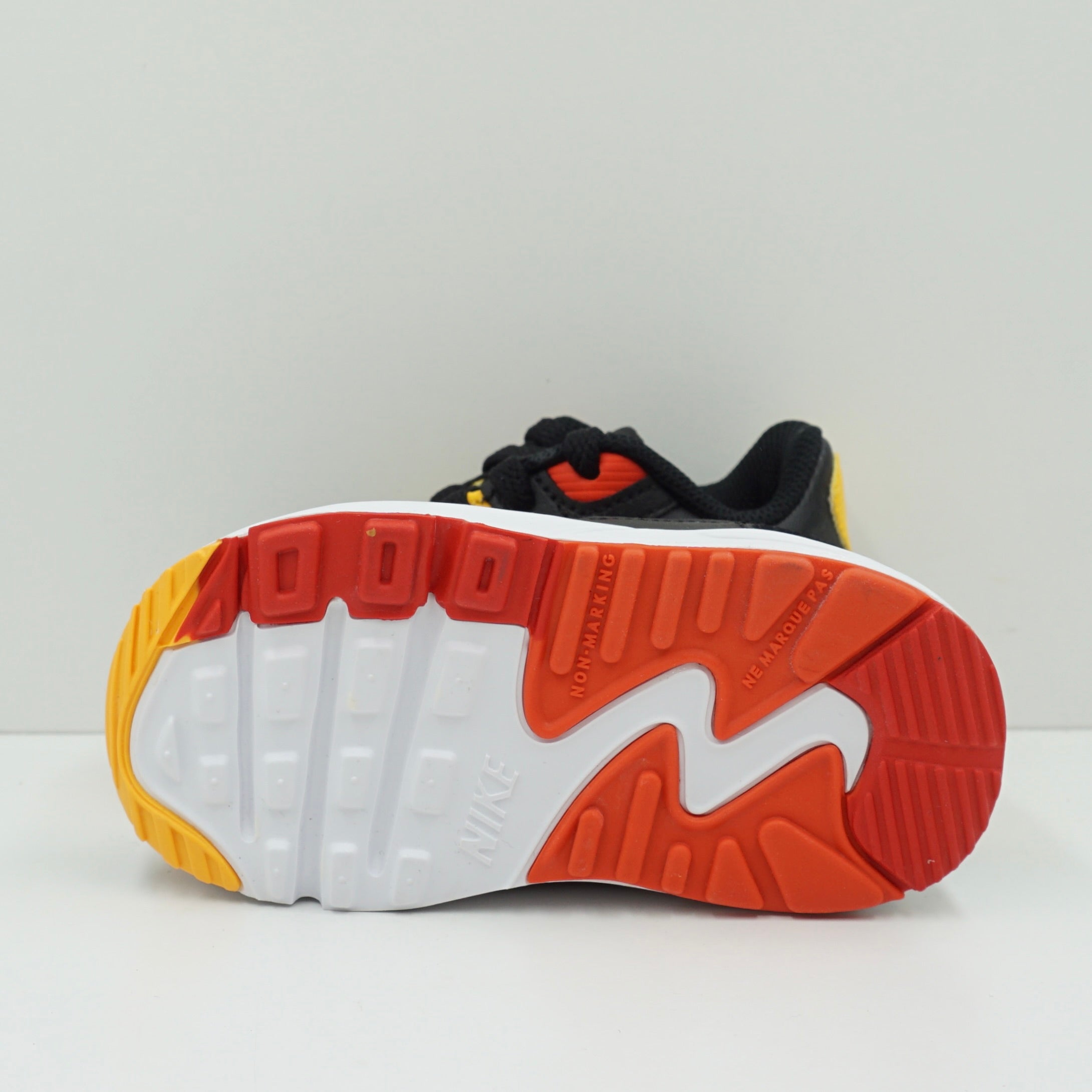 Nike Air Max 90 Black Yellow Toddler