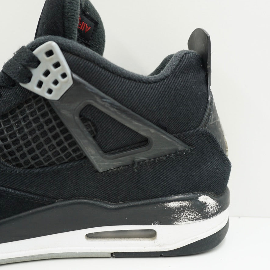 Jordan 4 Retro SE Black Canvas