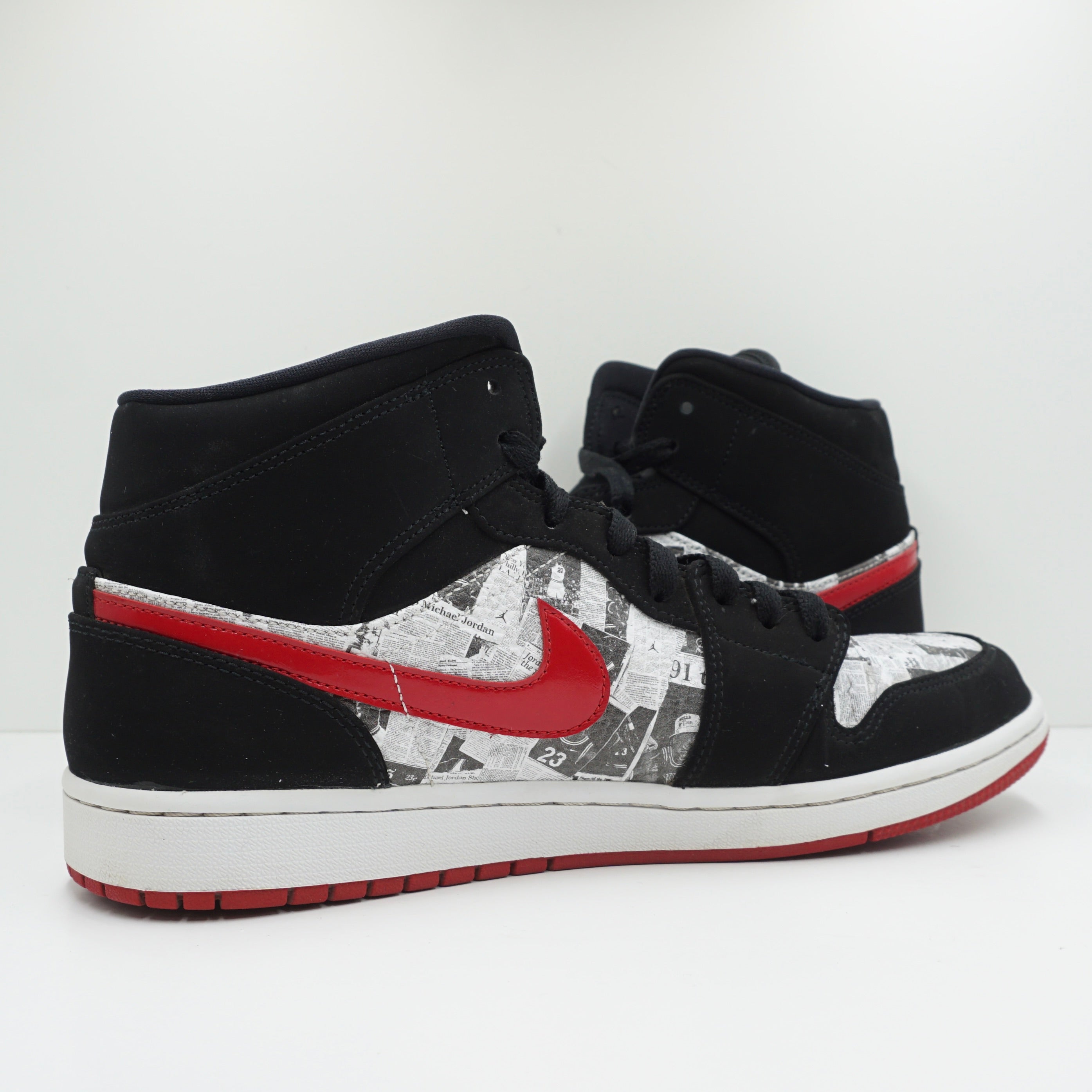 Jordan 1 Mid Newspaper Air Times