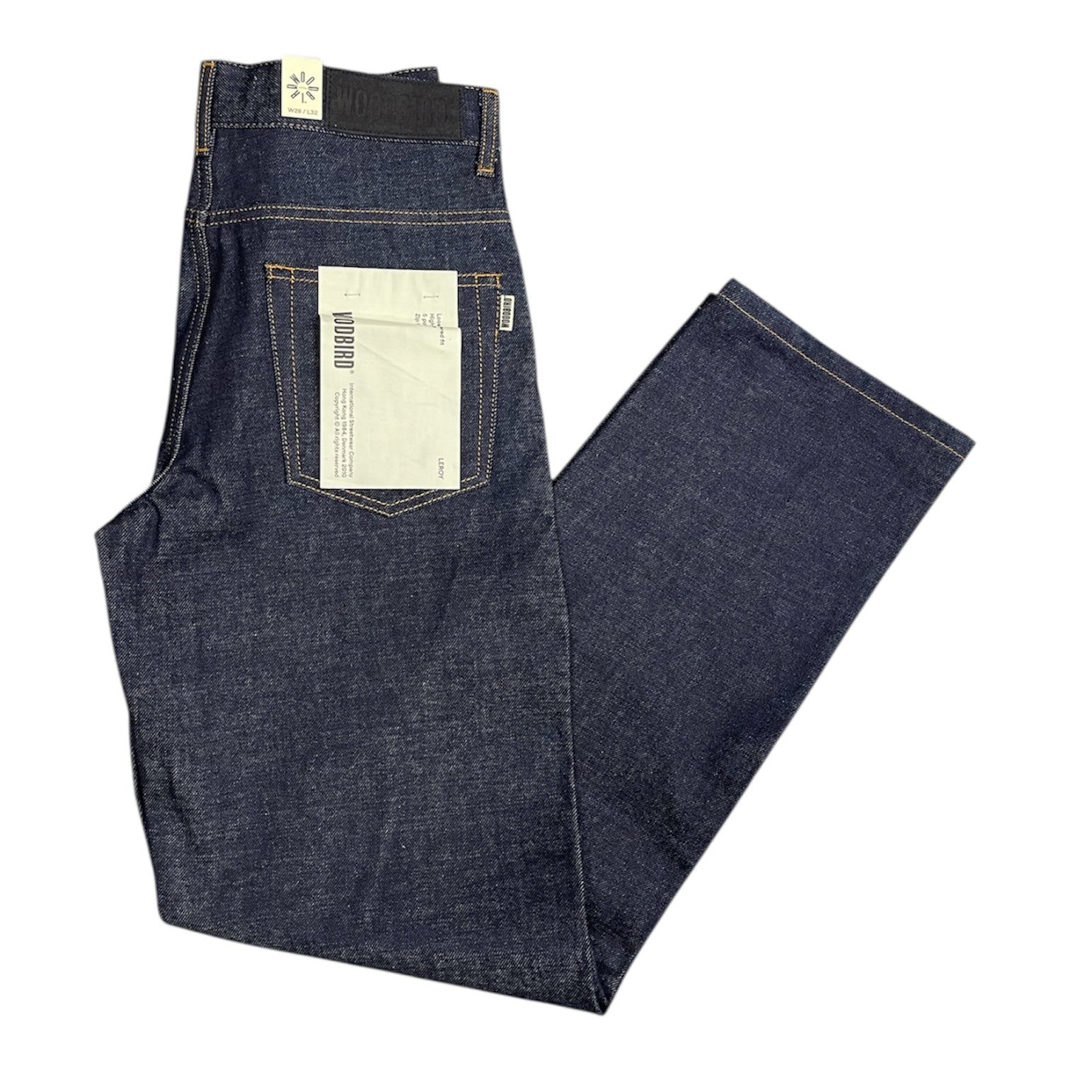 Woodbird Loose Tapered Fit Denim Pants