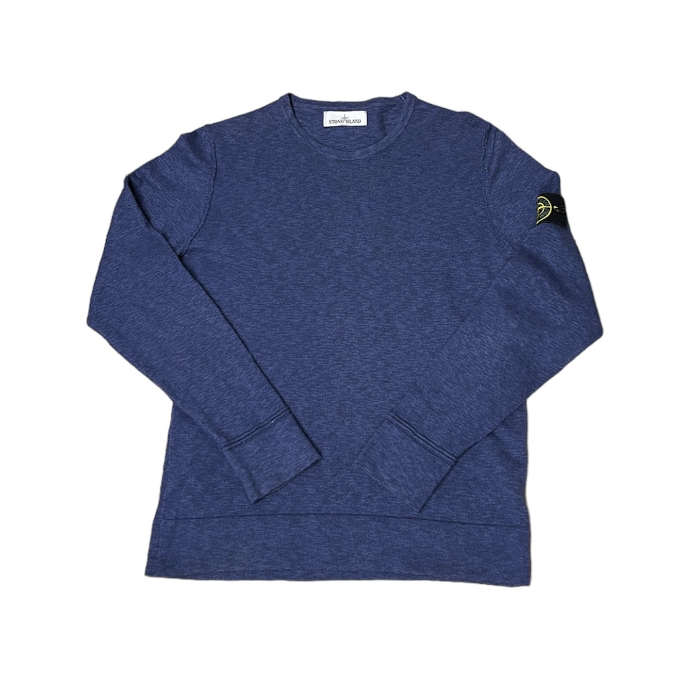 Stone Island Knitted Navy Sweater