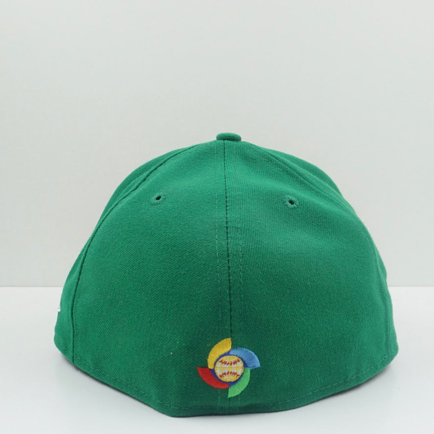 New Era World Baseball Classic Mexico Green Red Fitted Cap